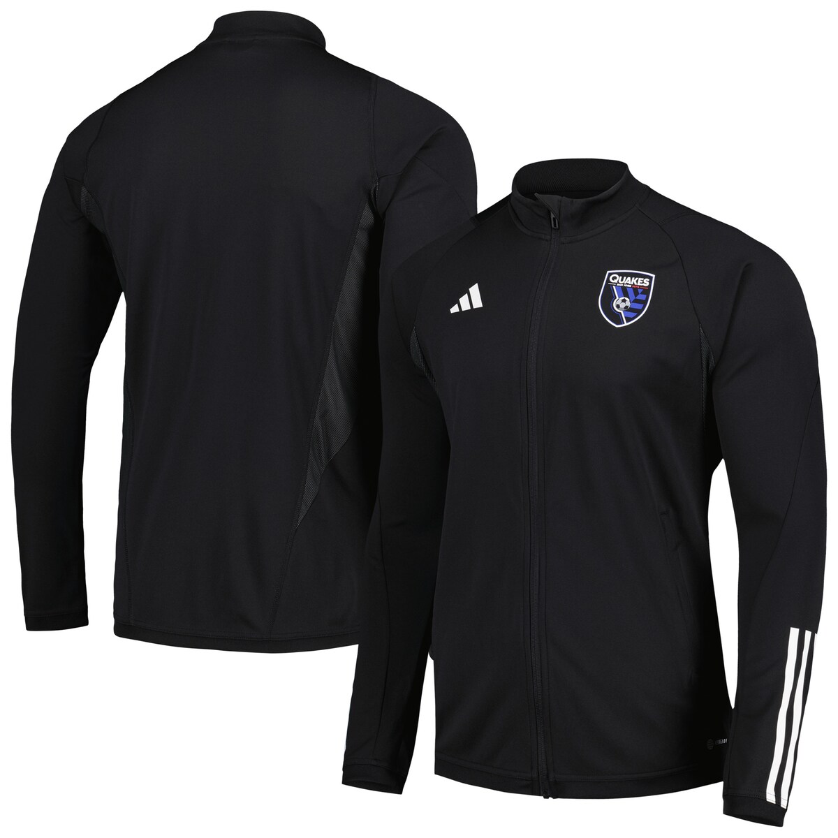 【公式グッズ】MLS アースクエイクス ジャケット Adidas/アディダス メンズ ブラック (ADI S23 Men's Training Jacket)