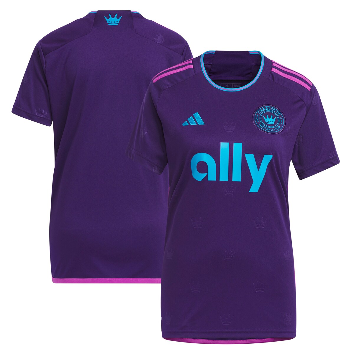 【公式グッズ】MLS シャーロットFC レプリカ ユニフォーム Adidas/アディダス レディース パープル (15879 JERLADCRP)