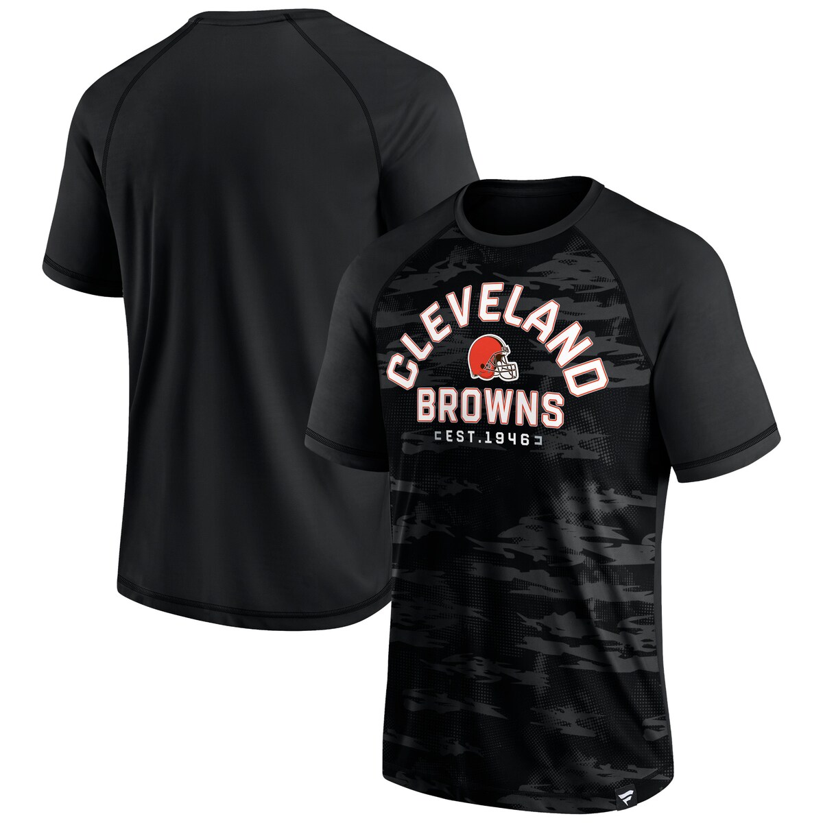【公式グッズ】NFL ブラウンズ Tシャツ Fanatics/ファナティクス メンズ ブラック (22 NFL BLACKOUT Men's Fanatics Branded Hail Mary Short Sleev)