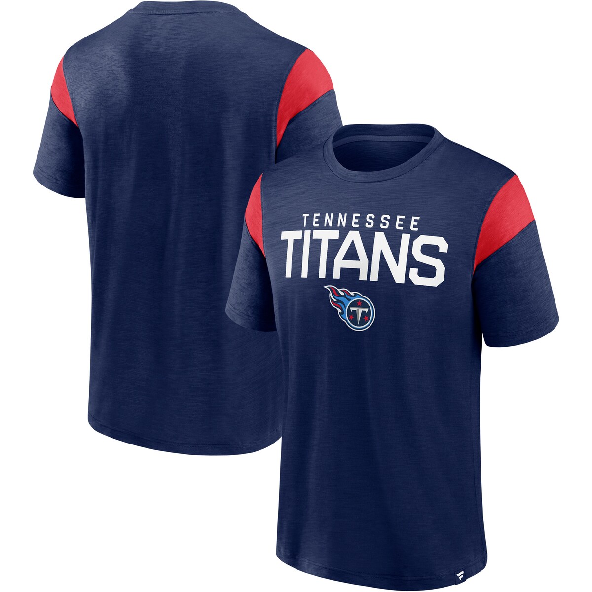 【公式グッズ】NFL タイタンズ Tシャツ Fanatics/ファナティクス メンズ ネイビー (NFL 22 Men's Fanatics Branded Home Stretch Short Sleeve Tee)