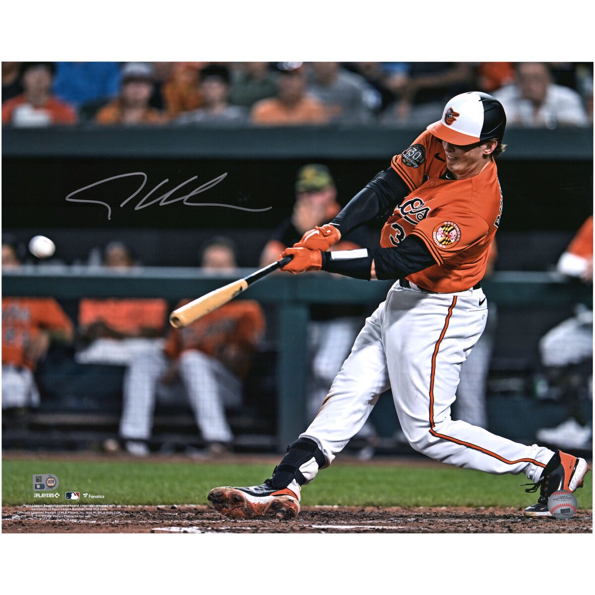 【MLB公式ホログラム付】MLB オリオールズ アドリー・ルッチマン 直筆サイン フォト Fanatics Authentic/ファナティクスオーセンティック (AUT HM BB 16x20 PHOTO 05242022)