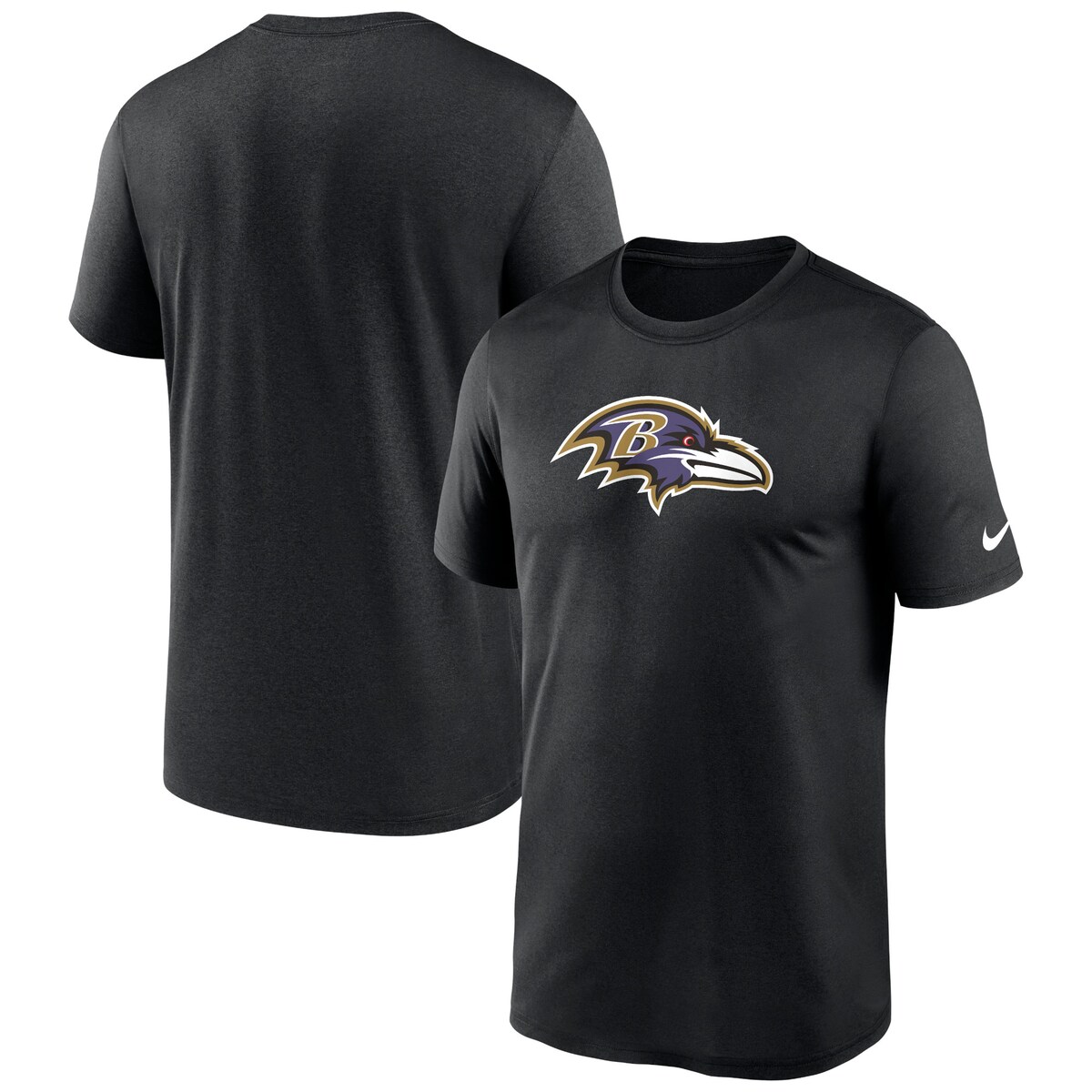 【公式グッズ】NFL レイブンズ Tシャツ Nike/ナイキ メンズ ブラック (23 NFL FANGEAR Men's Nike Legend Logo SST)|Fanatics公式ストア 店