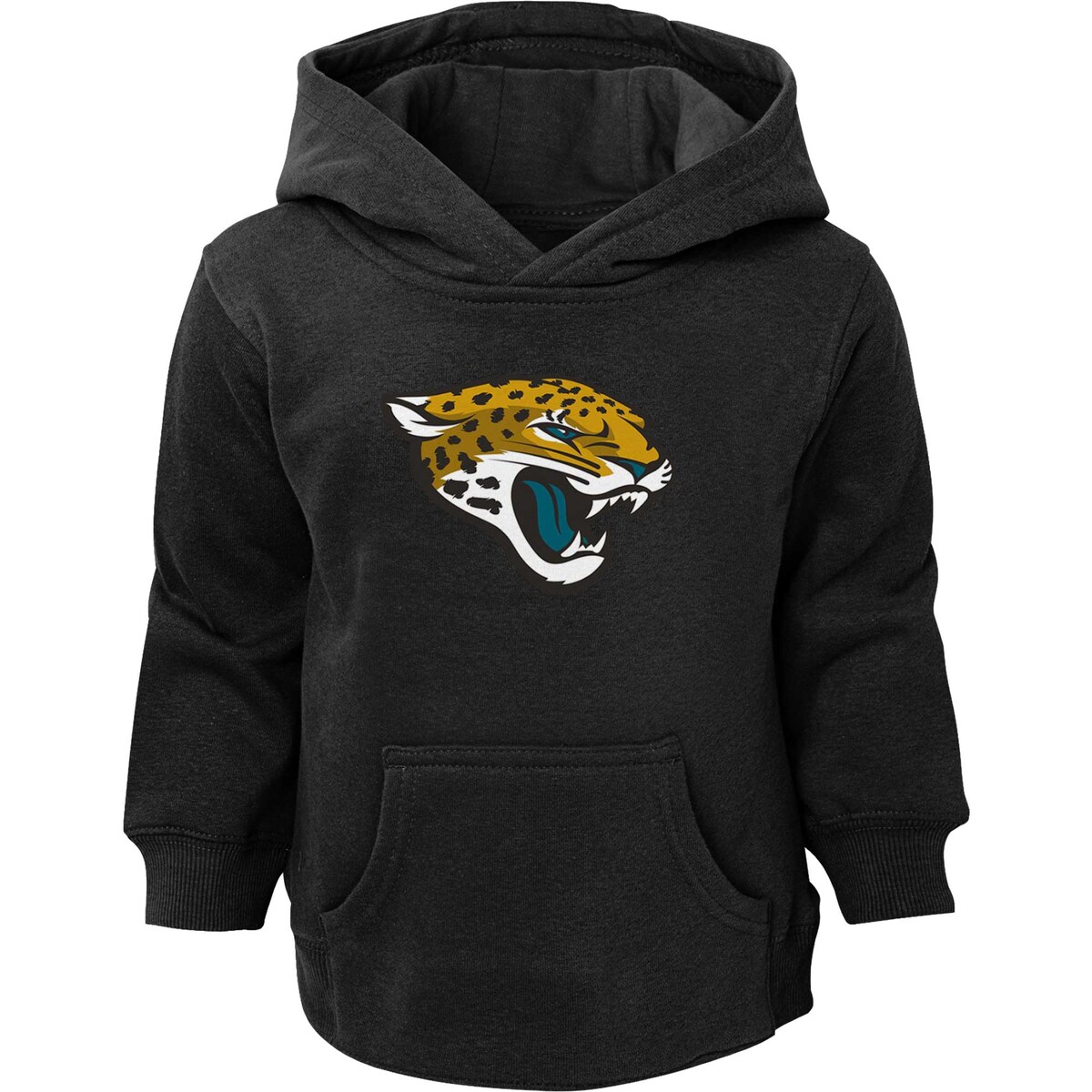 【公式グッズ】NFL ジャガーズ プルオーバー パーカー Outerstuff トドラー・幼児サイズ ブラック (23 Toddler Team Logo Hood)