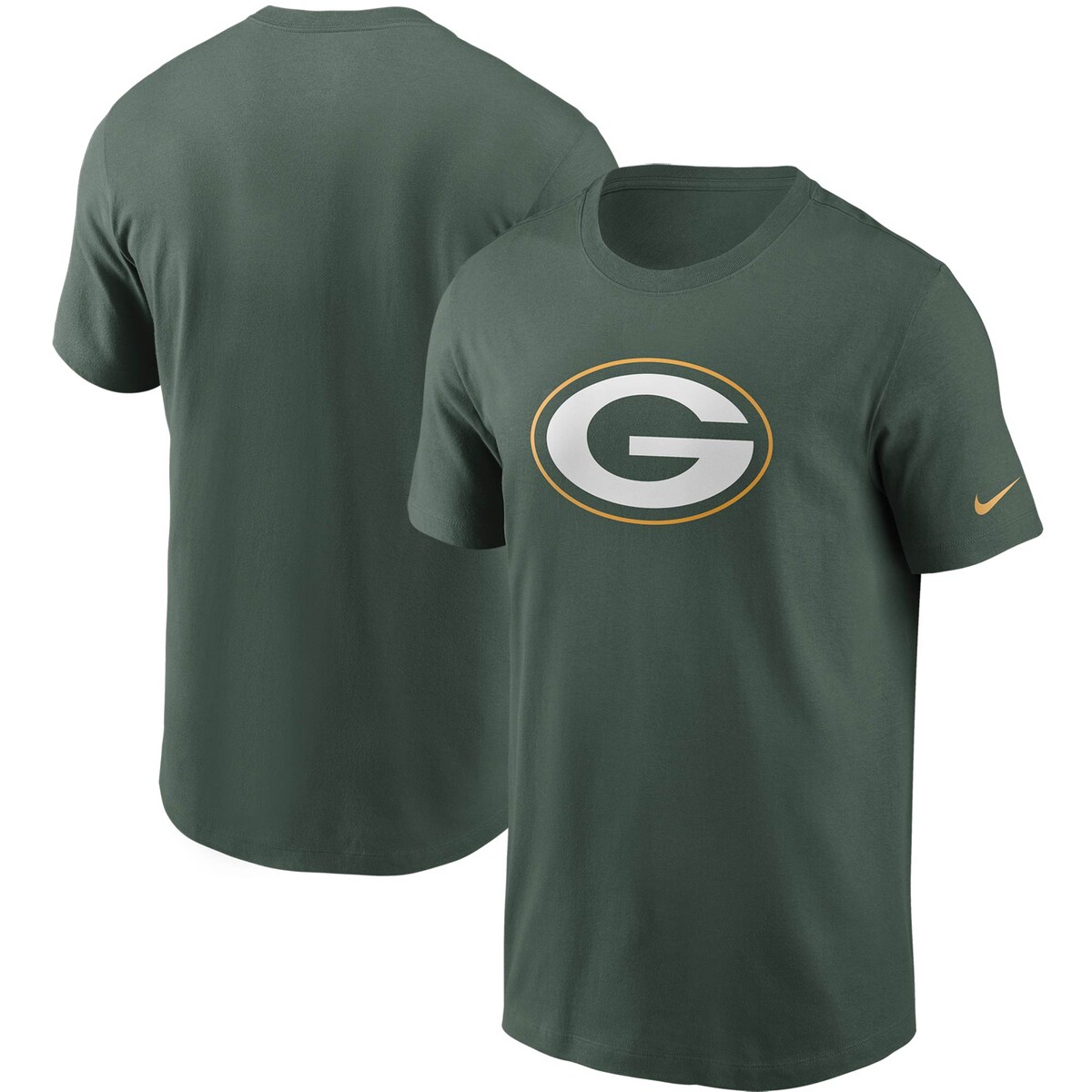 【公式グッズ】NFL パッカーズ Tシャツ Nike/ナイキ メンズ グリーン (Mens Fan Gear Primary Logo SST)