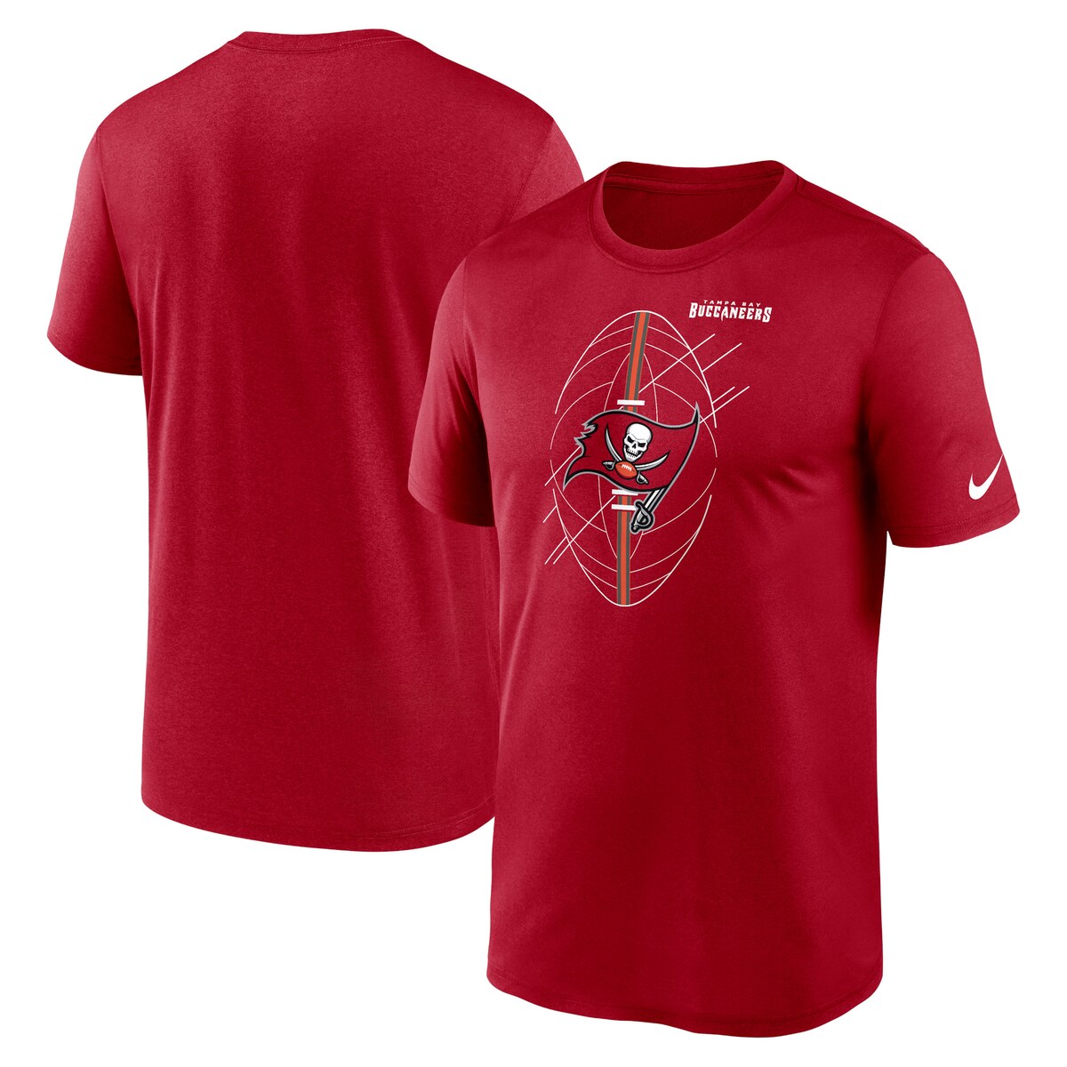 【公式グッズ】NFL バッカニアーズ Tシャツ Nike/ナイキ メンズ レッド (23 NFL FANGEAR Men's Nike Legend Icon SST)