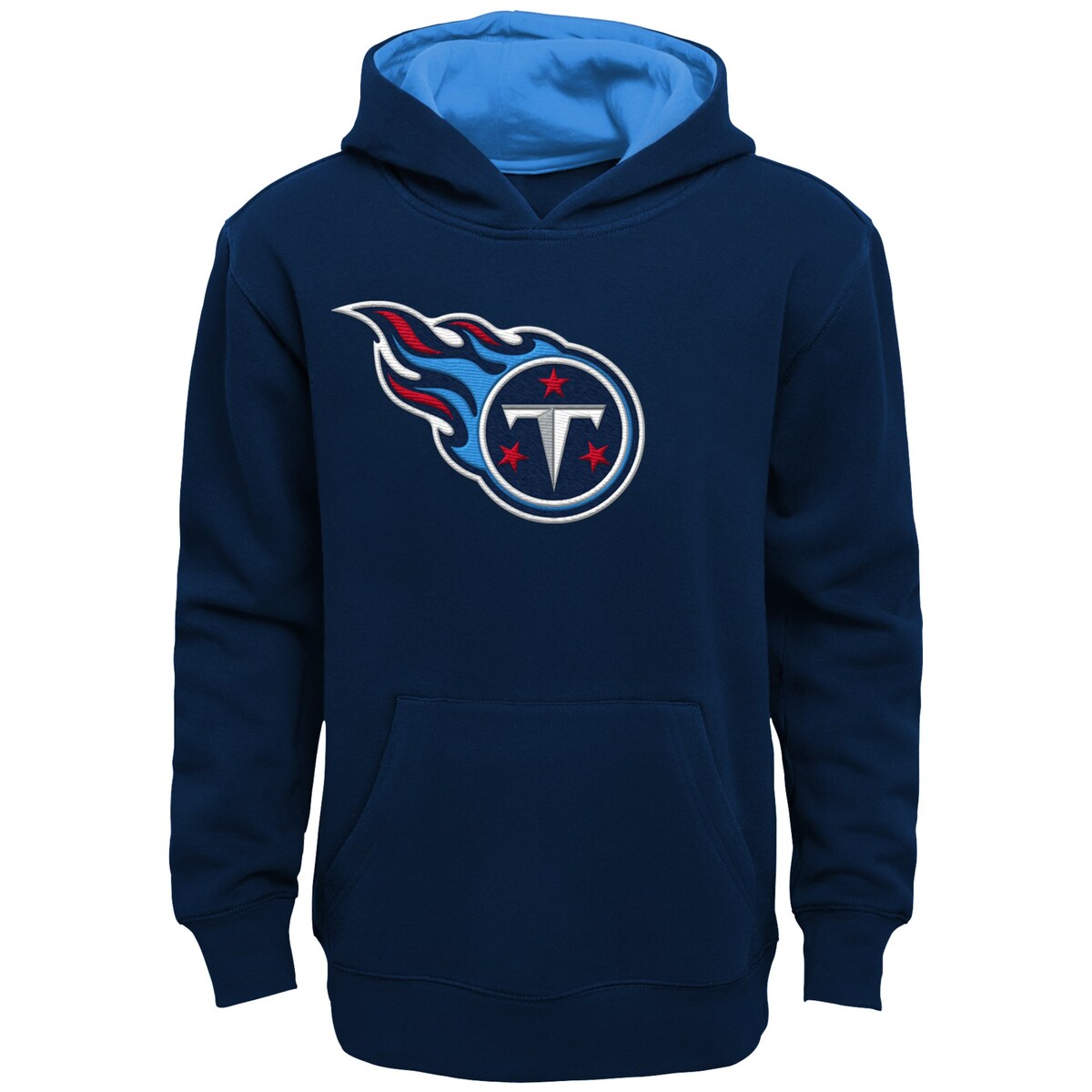 【公式グッズ】NFL タイタンズ プルオーバー パーカー Outerstuff トドラー・幼児サイズ ネイビー (23 Juvenile Fan Gear Prime PO Hood)