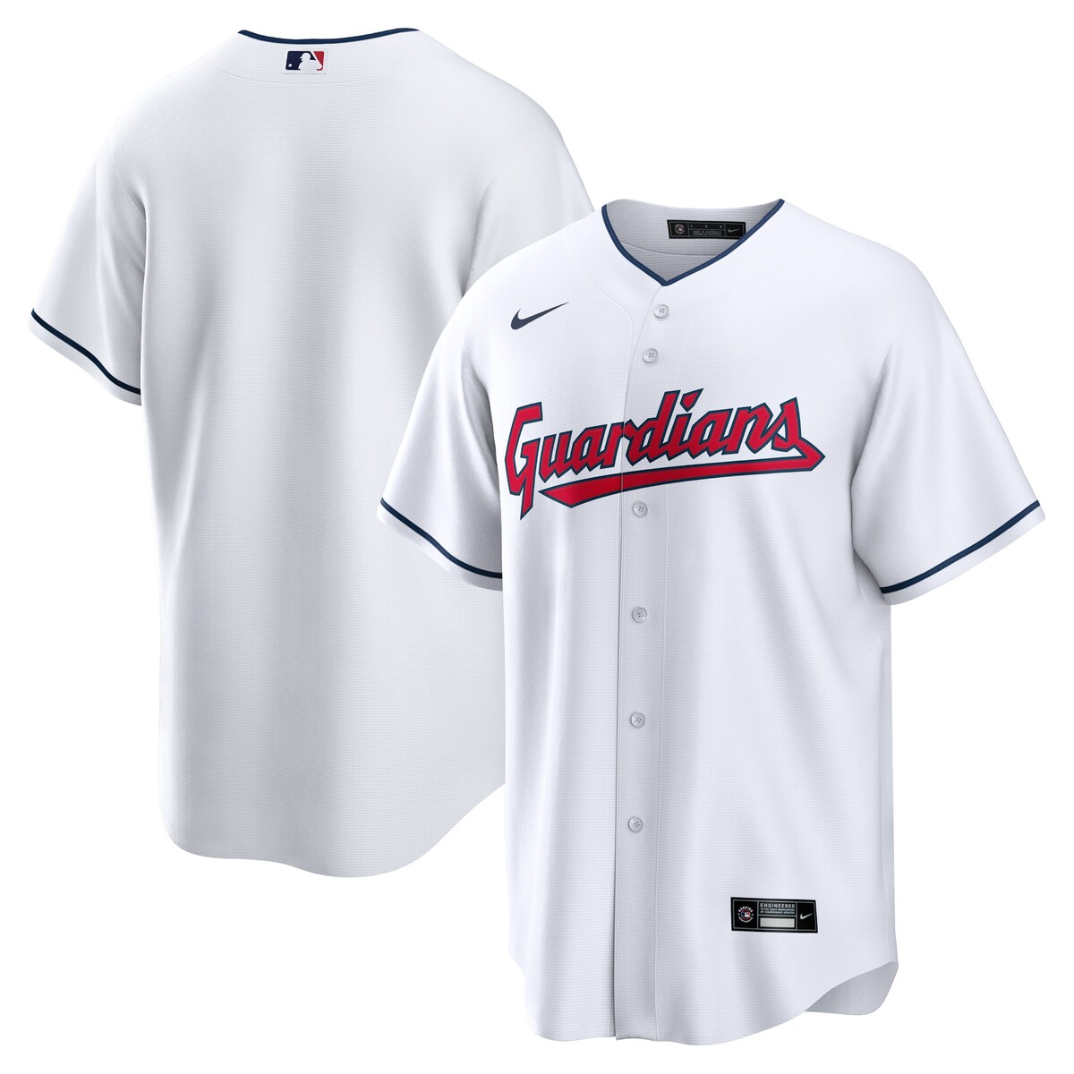 【公式グッズ】MLB インディアンス レプリカ ユニフォーム Nike/ナイキ メンズ ホワイト (MLB Men's Nike Replica Team Blanks - NTP)