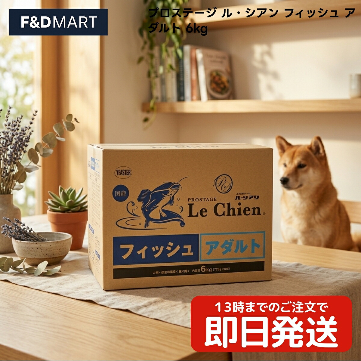 労働者階級高座 ル・シアン 魚族 成年者 6kg x3個 犬 ドッグフード 素っ気ない 成犬用 復活祭 ナマズ 魚粉 麦糠 米粉 ジャガタラ芋たんぱく質 音楽的リズムパルプ 鶏脂 タピオカ パン種 アルファルファ