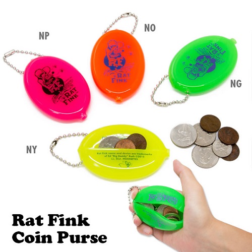 楽天市場】Rat Fink ラットフィンク コインパース ラバー コインケース
