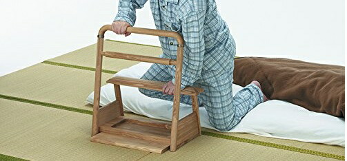 楽天市場 天然木 ふとん用手すり 立ち上がり 起き上がり 布団 介護用品 介護 安心 安全 手すり 木製 畳 床 フランスベッド Fu To 送料無料 ふぁんくる