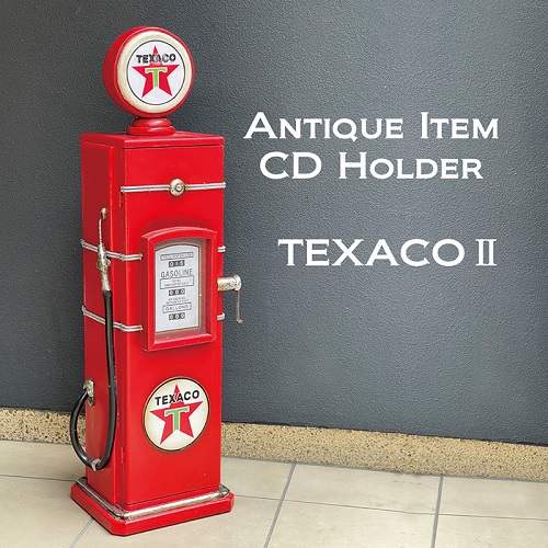 【アメ雑】 ガスポンプ CDホルダー TEXACO 2 No.3236-B インテリア アメリカン アンティーク CD 雑貨 収納 カフェ ディスプレイ 送料無料｜ふぁんくる