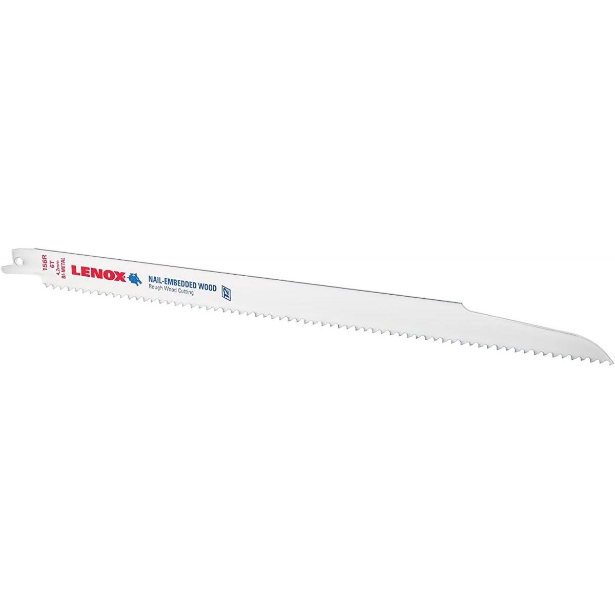 LENOX バイメタル セーバーソーブレード B156R 225mm×6山 25枚入り 20495B156R レノックス 替え刃 替刃