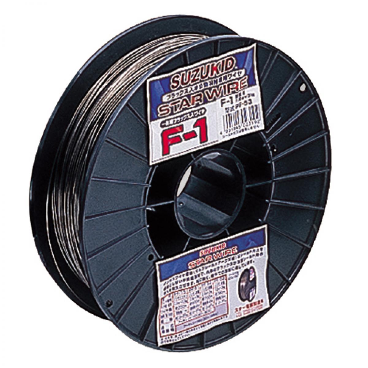 スズキッド(SUZUKID) スターワイヤ F-1 軟鋼用ノンガスワイヤ 1.2φ×3kg PF-53 半自動溶接機用