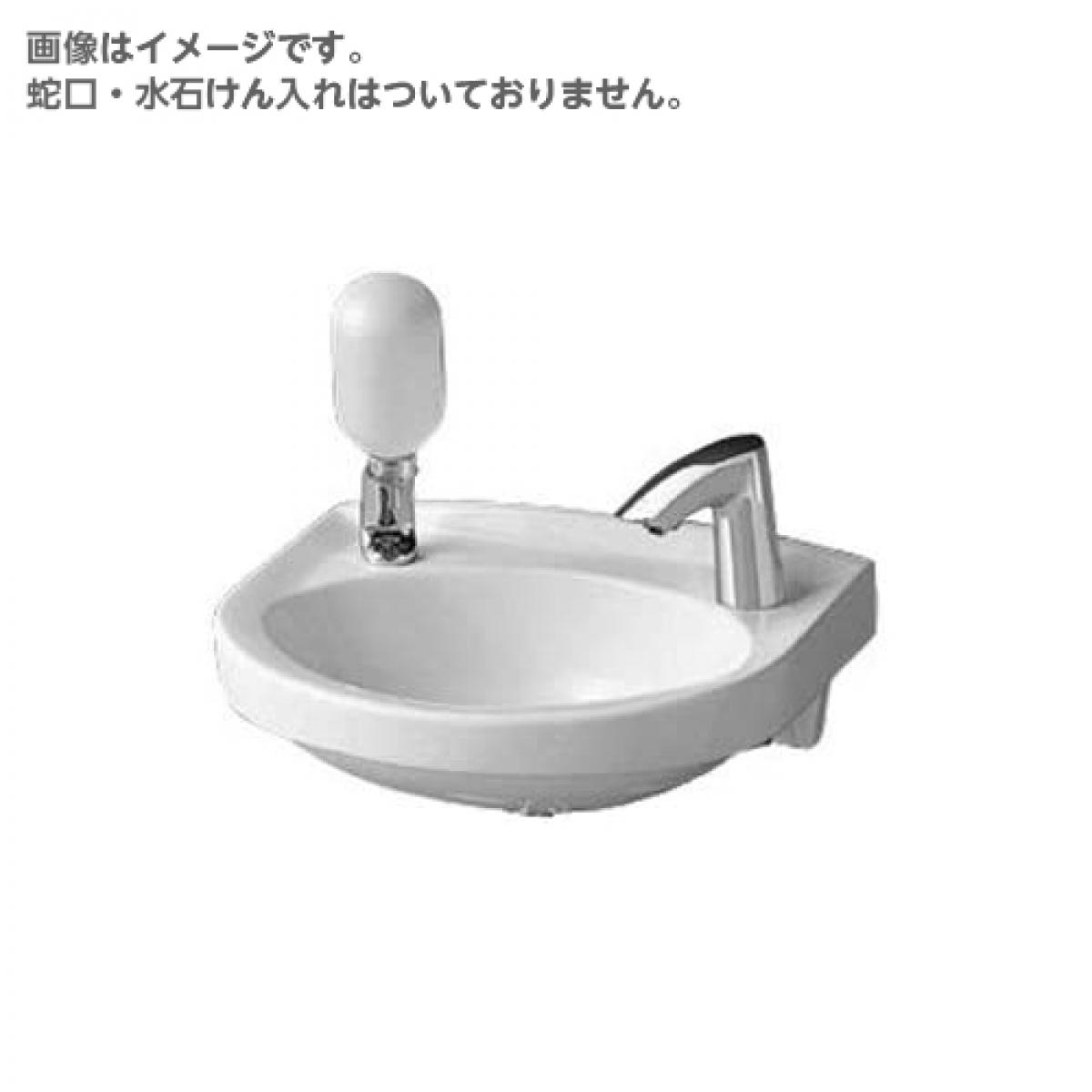 TOTO 平付壁掛手洗器 L30DM パステルアイボリー (#SC1) ※水栓・排水金具別売※ 水石けん用穴あり|ファンズファクトリー