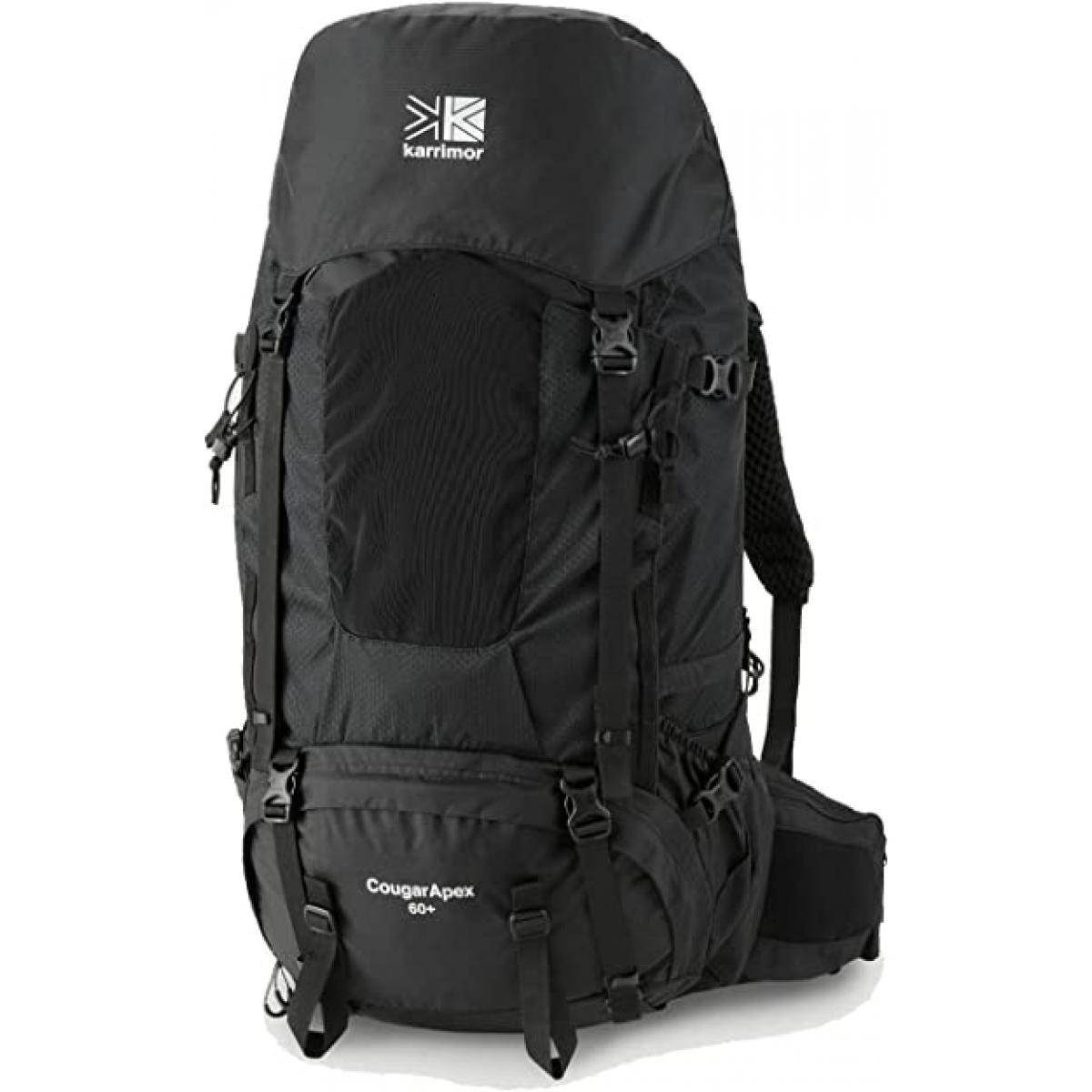 カリマー 登山用 リュックサック バックパック 大型 CougarApex 60+ ブラック クーガーエーペックス テント泊 長期縦走 大容量 アウトドア karrimor|ファンズファクトリー