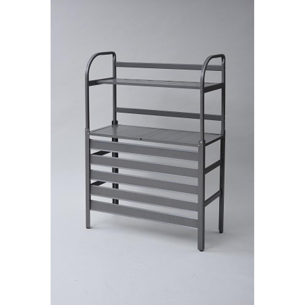 楽天市場】山善 YAMAZEN アルミ エアコン室外機カバー棚付 KAAC-90T