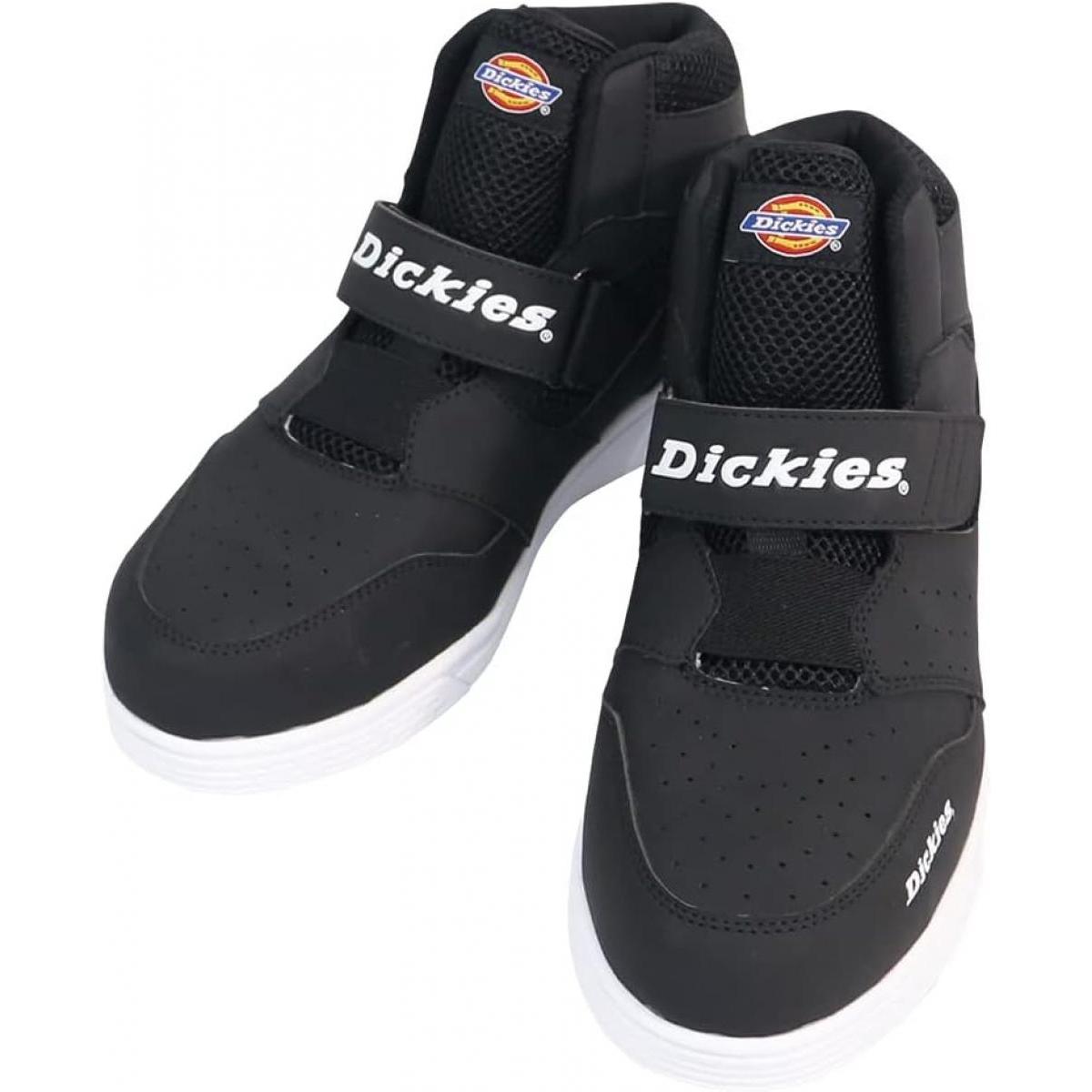 Dickies ディッキーズ セーフティースニーカー Sマジック 23.5cm ブラック D-3312 安全靴 作業靴 セーフティーシューズ 鋼鉄先芯 耐油底