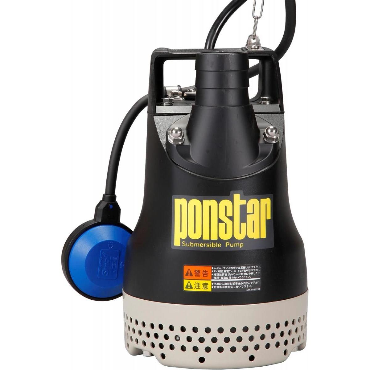 工進 汚水用 水中ポンプ ポンスター PX-650A [60Hz 西日本専用 ] 給水 排水 散水 24時間連続運転可能｜ファンズファクトリー 25,060円