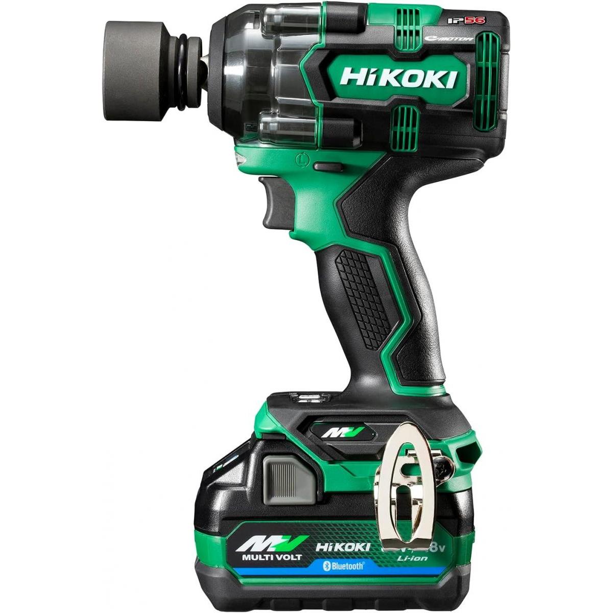 HIKOKI ハイコーキ マルチボルト 36V コードレスインパクトレンチ WR36DH(2XPSZ) バッテリー×2・充電器・ケース付 44,512円