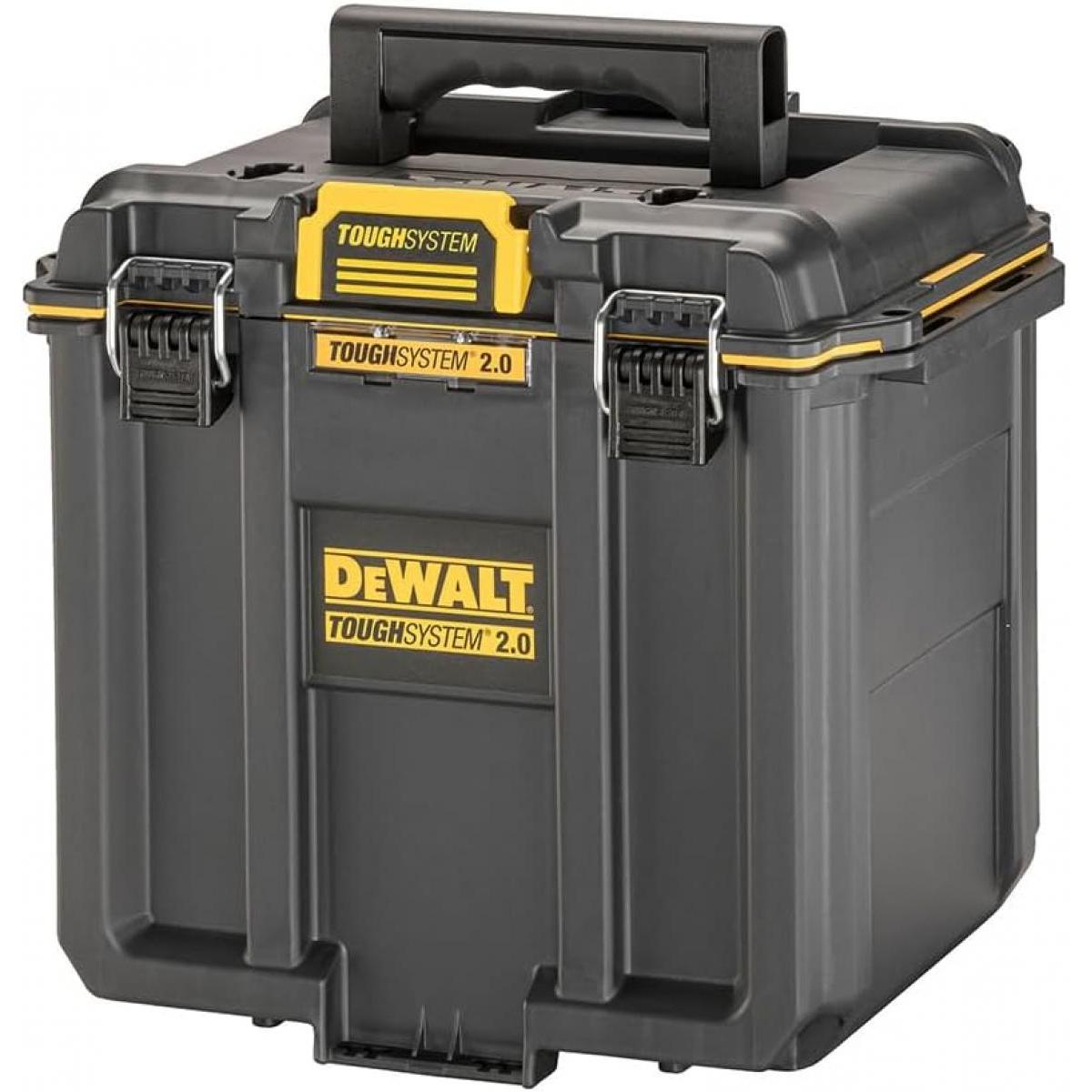 【K】 【在庫有・即納】 デウォルト(DEWALT) DWST08035-1 タフシステム2.0 収納ボックス スタンダードBOX ハーフサイズ 工具箱 収納ケース ツールボックス IP65
