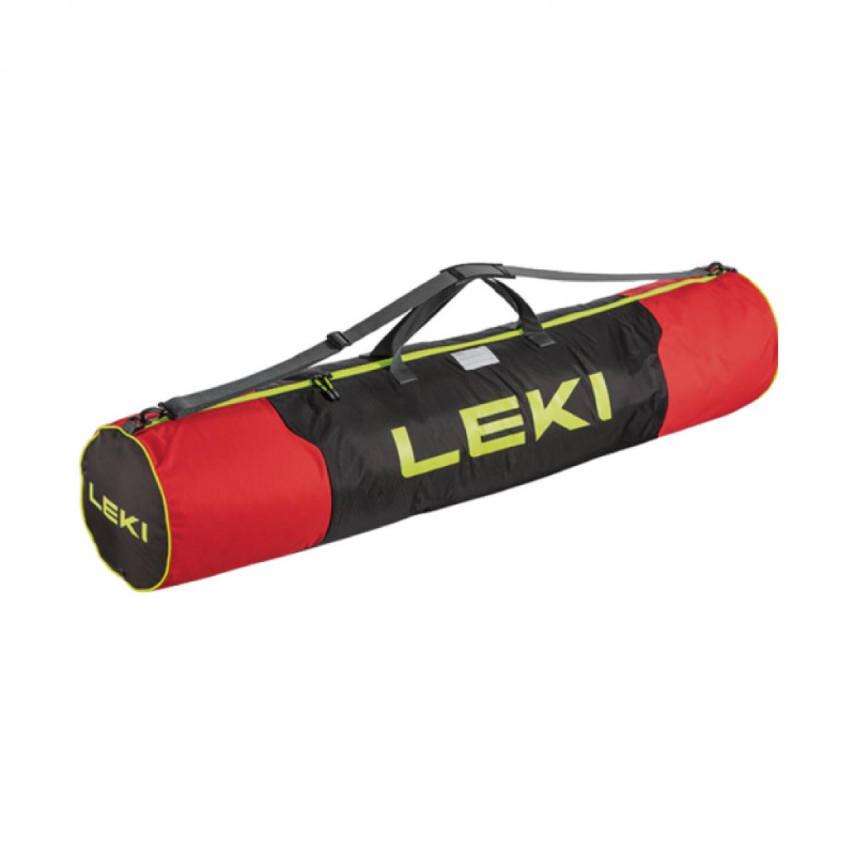 レキ LEKI ポールバッグ 140cm ブラック/レッド 大容量 最大15セット トレッキングポール アクセサリー ケース 1300510 8,045円