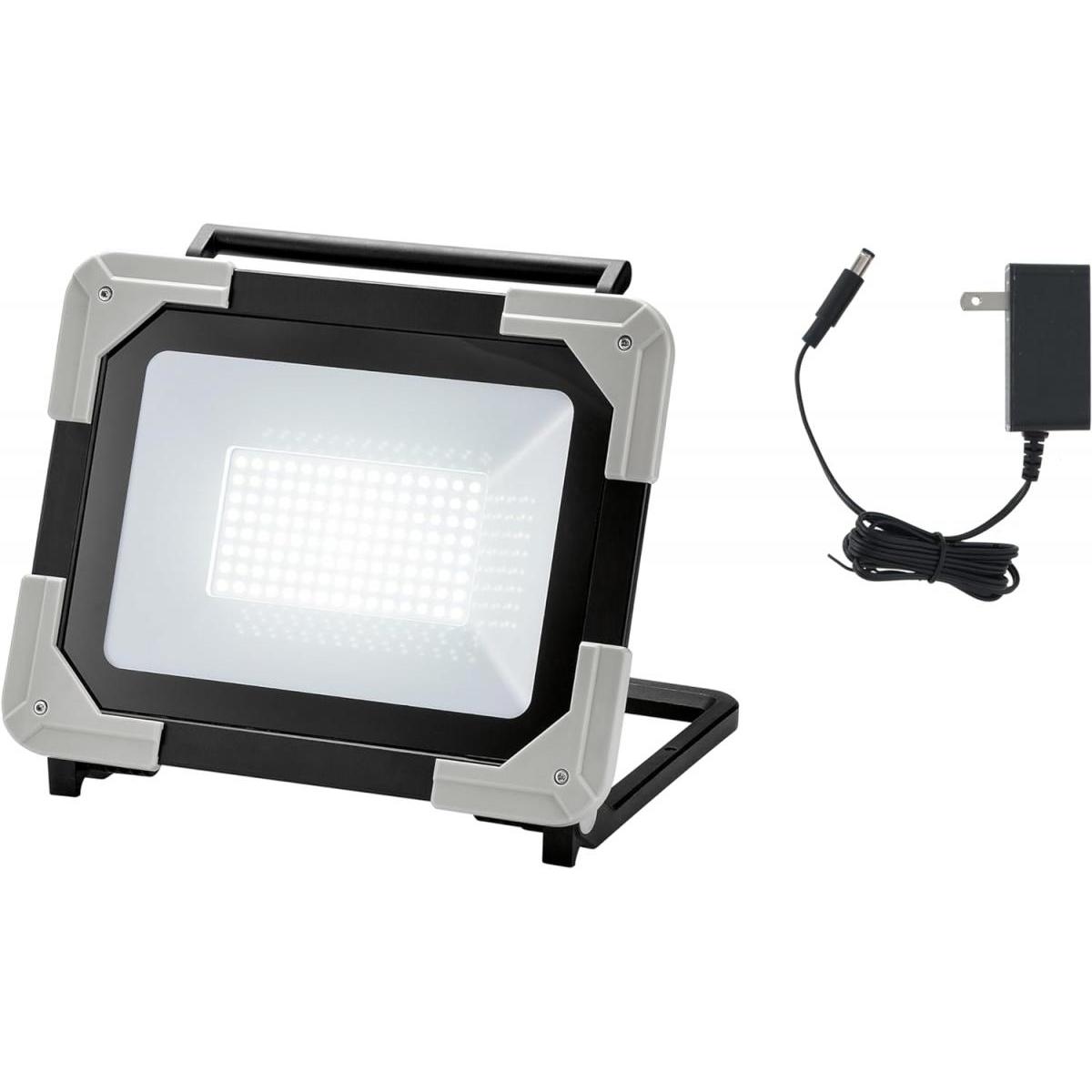 高儀 EARTH MAN 薄型 LED ワークライト 50W WLT-50LiA 薄型 コンパクト 防じん 防水 IP65 充電式 広角 明るさ3段階 作業灯 ライト アースマン TAKAGI｜ファンズファクトリー