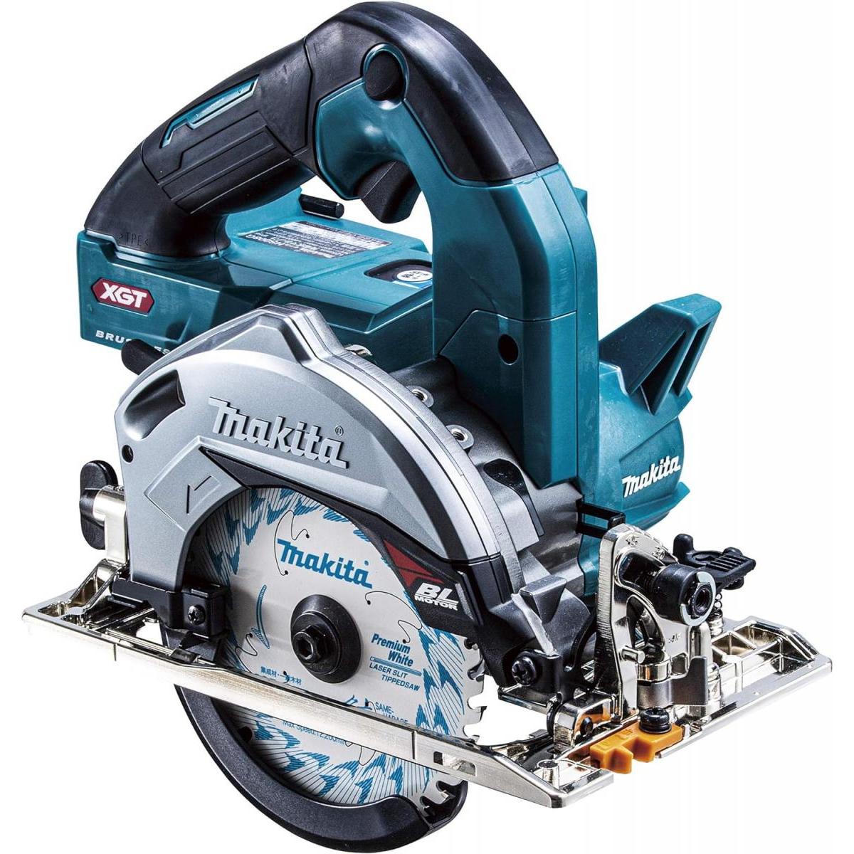 マキタ Makita 40Vmax 125mm 無線連動対応 充電式マルノコ HS008GZ 青 本体のみ【バッテリ・充電器・ケース別売】 丸鋸 丸ノコ 丸のこ 電動工具 切断
