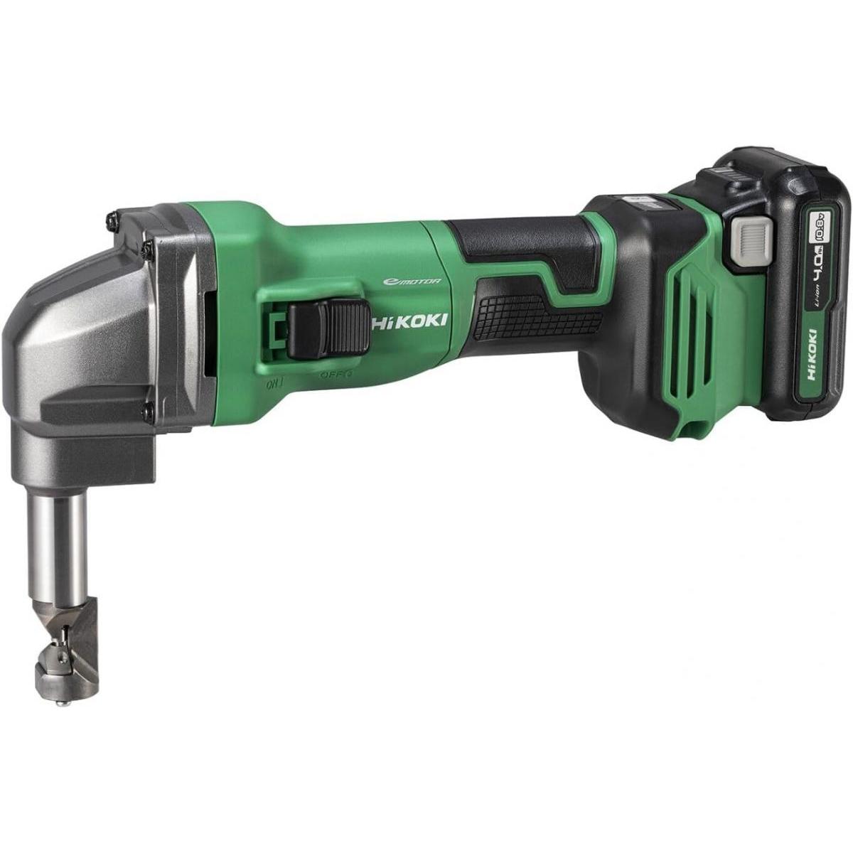 ハイコーキ HiKOKI 10.8V 充電式 ニブラ 【蓄電池・充電器・ケース付】 CN12DA(LS) 軽量 コンパクト 切断 工具