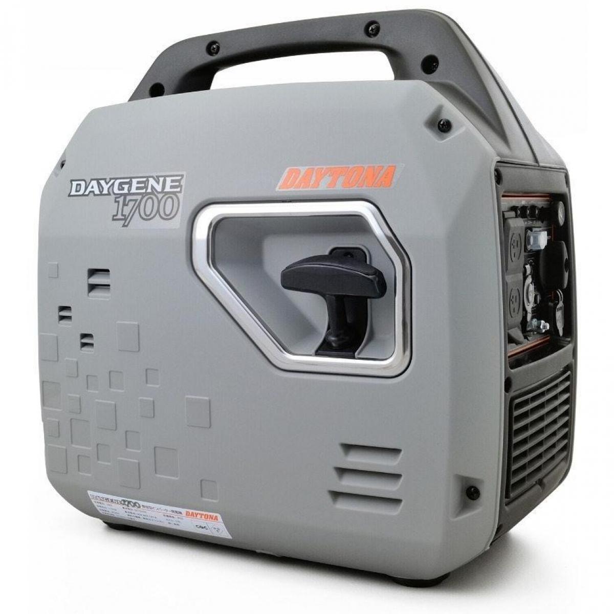 【在庫有・即納】DAYTONA デイトナ インバーター発電機 DAYGENE 1700 静音型 発電機 インバーター 1700W|ファンズファクトリー