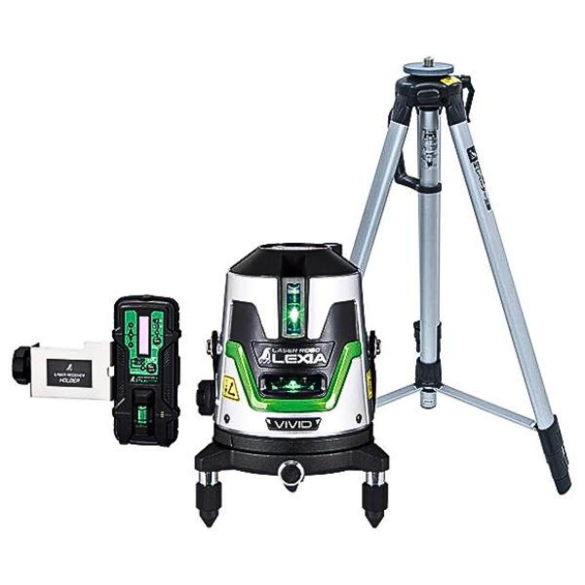 シンワ測定 レーザーロボ LEXIA VIVID 51 緑であること 受光器・三脚架仕かける レーザ 価値付ける 価値付ける機材 価値付ける機材 工事 物の具 レーザー距離計-計測工具-花・ガーデン・DIY
