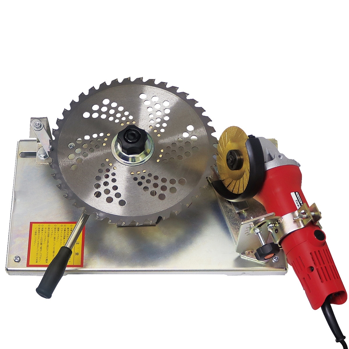 和コーポレーション 元祖チップソー研磨機 PRO-Z-40SV 230mm,255mm,305mm対応型 60P・80P用刃送りアタッチメント付｜ファンズファクトリー