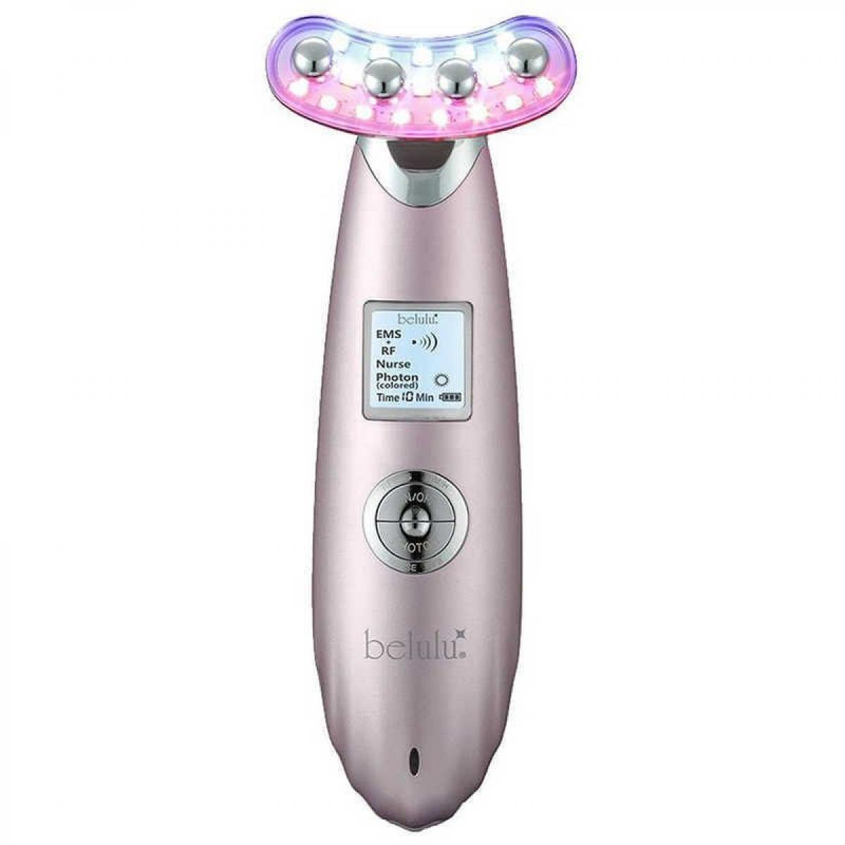 【在庫有・即納】☆ EMS美顔器 ビューティフルエンジェル 美ルル リバース EMS 振動 メルティーピンク KRD1033N-PK セルフケア 美顔器 ｜ファンズファクトリー
