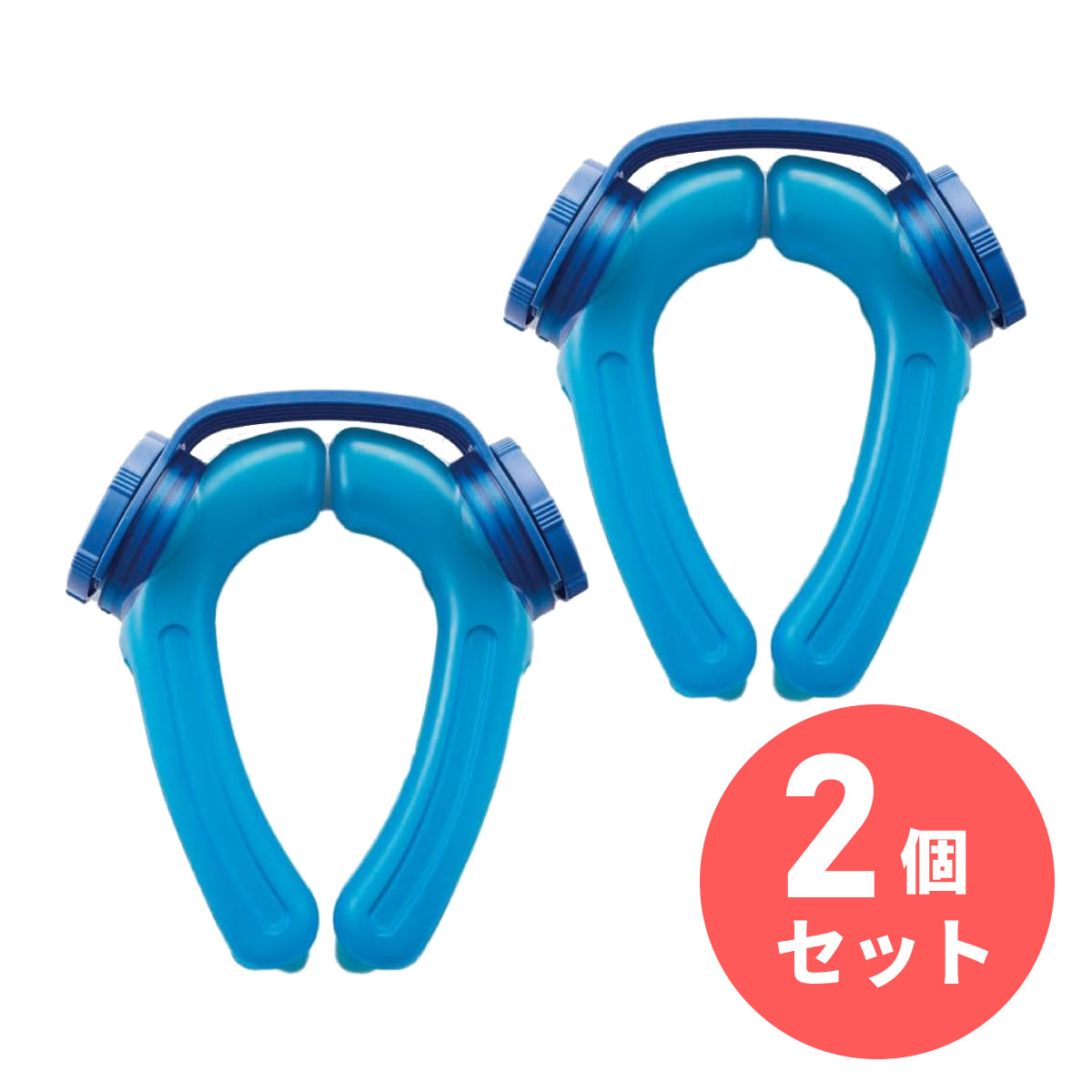 まとめ買い【在庫有・即納】MIクリエーションズ 熱中症対策用品 アイスストロング IS-001×2セット　ネッククーラー 炎天下 スポーツ 屋外作業画像