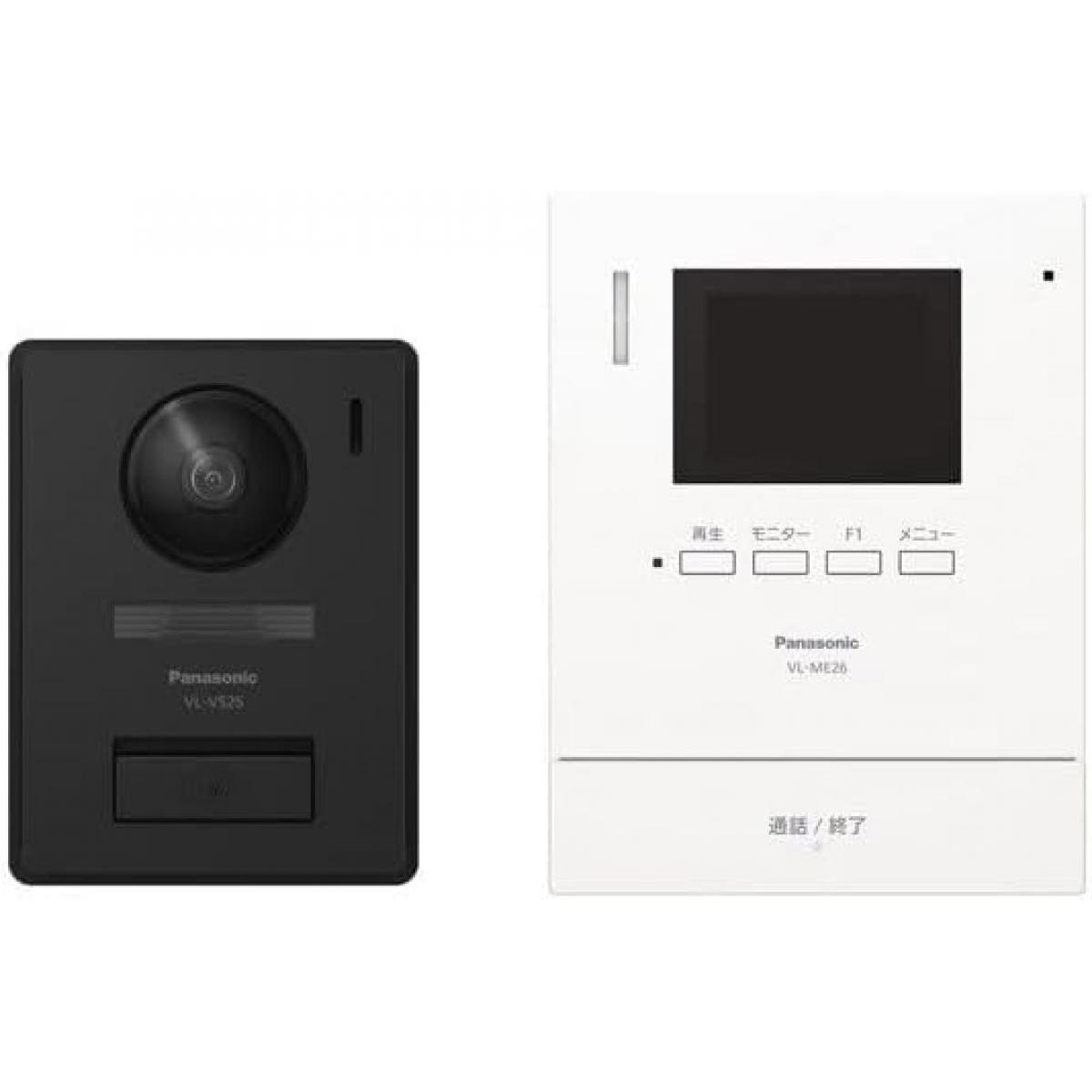 SK　Panasonic テレビドアホン VL-SE30XLA 4台セット Panasonic インターホン カメラ付き VL−SE30XLA（コード無し