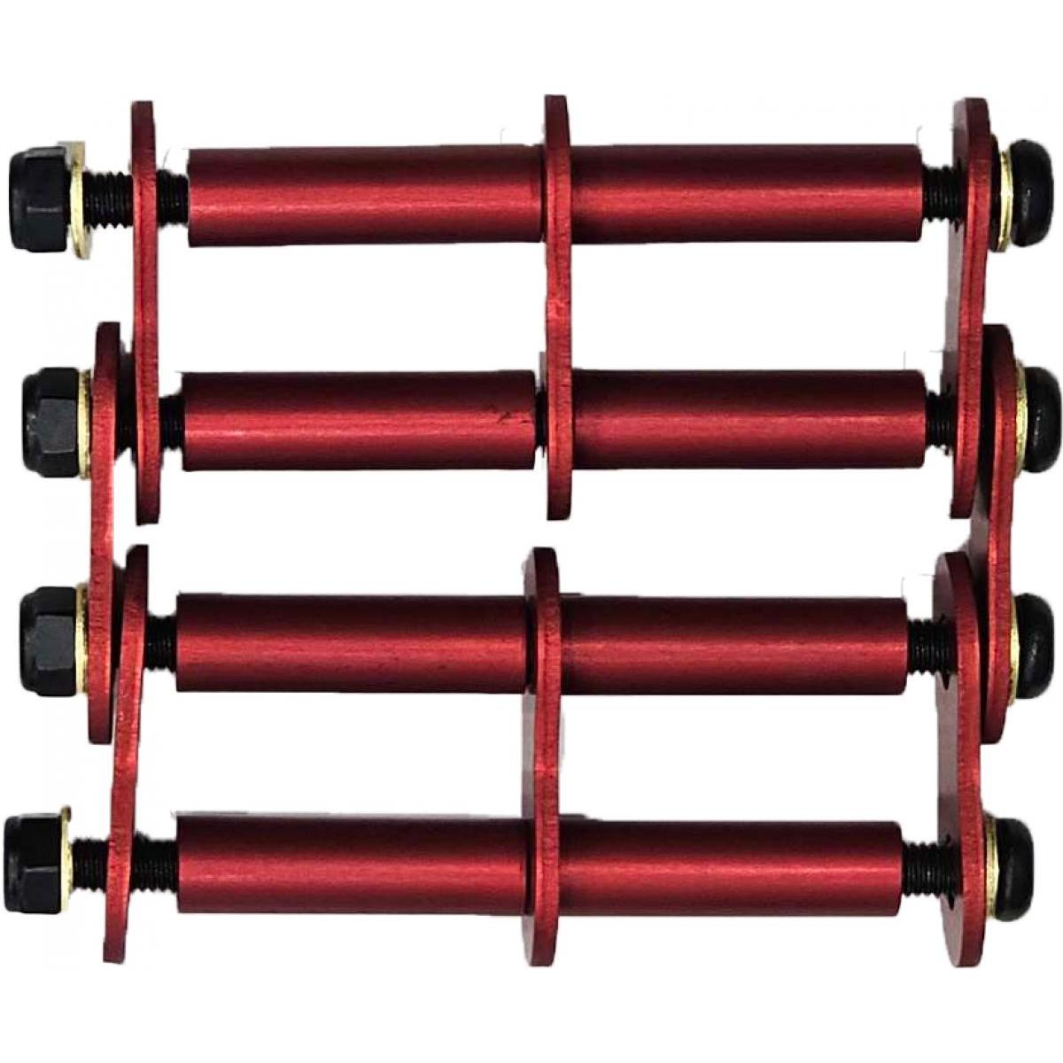 マスターツール MT 調整金具 4連セットB アルマイトレッド M-4RB-RE MASTER TOOL
