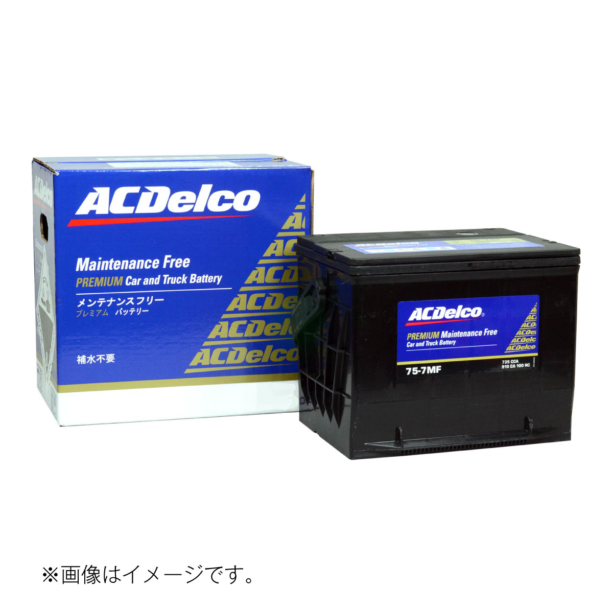 ACDelco [ エーシーデルコ ] 輸入車バッテリー 75-6MF