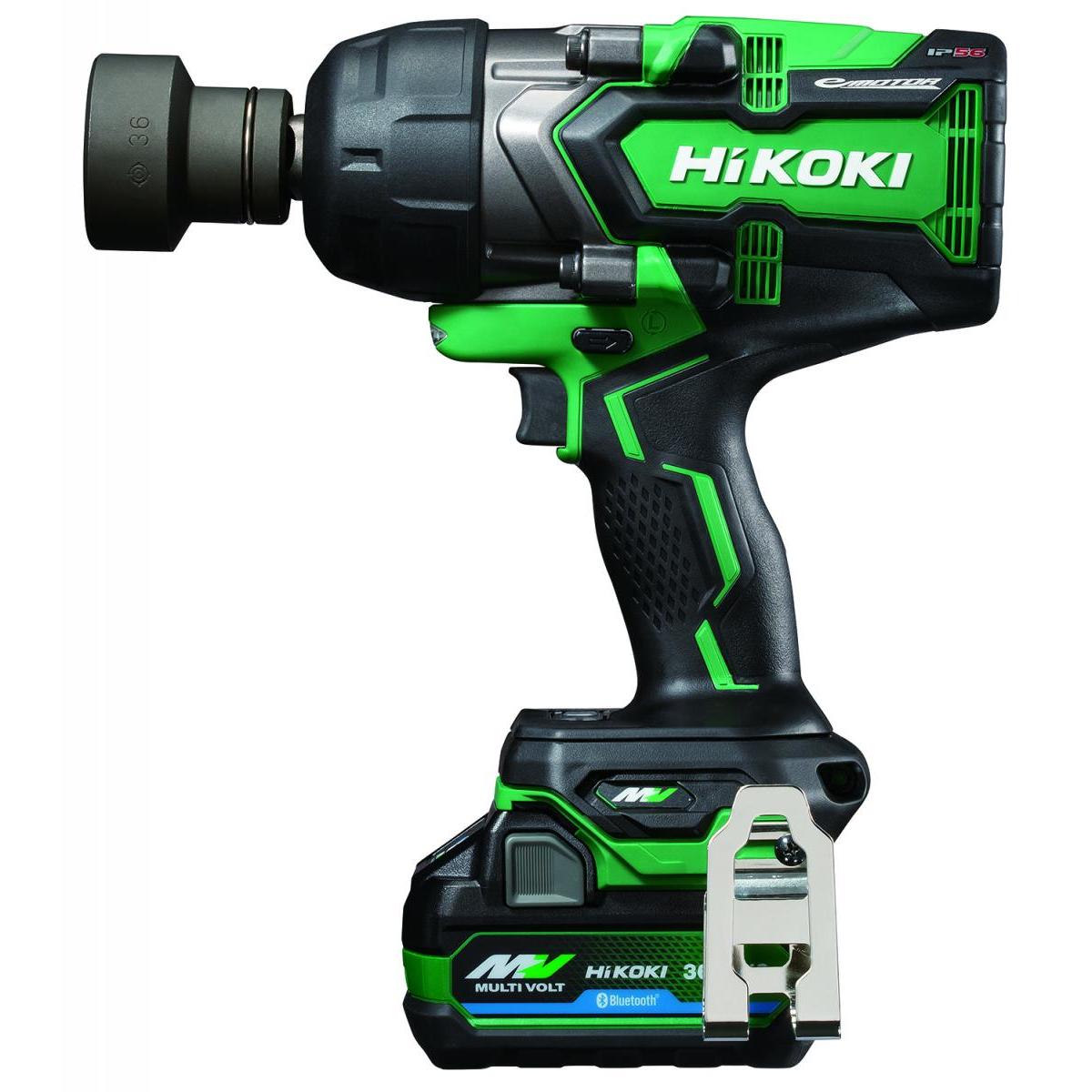 【在庫有・即納】HiKOKI ハイコーキ 36Vインパクトレンチ　BSL36A18Xバッテリー2個+充電器+システムケース3セット　WR36DF（2XPSZ）