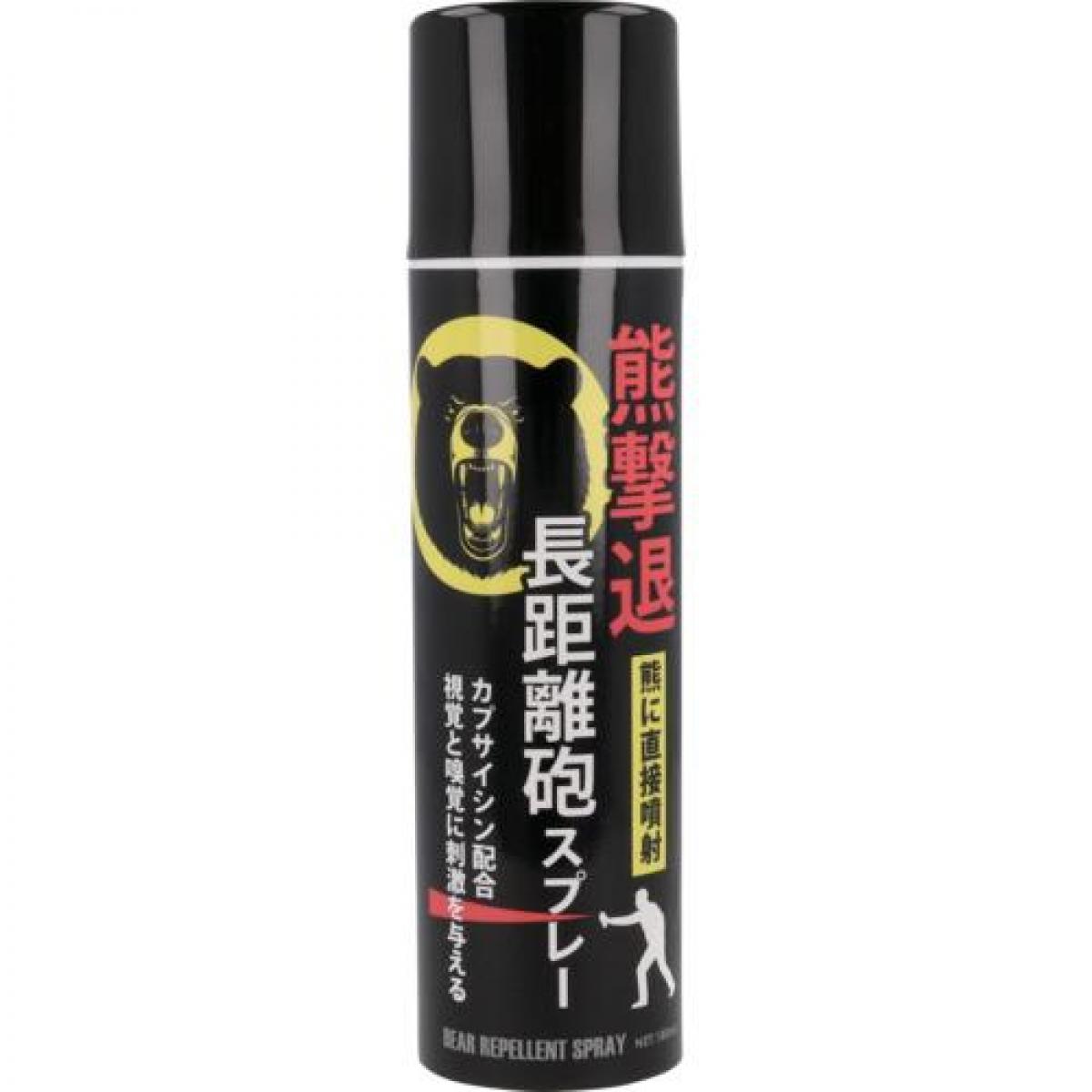 【楽天市場】【在庫有】 FUJIKON(フジコン) 熊撃退スプレー 180ml 長距離砲スプレー KM-180-1 熊対策 熊撃退 熊よけ 熊 ...