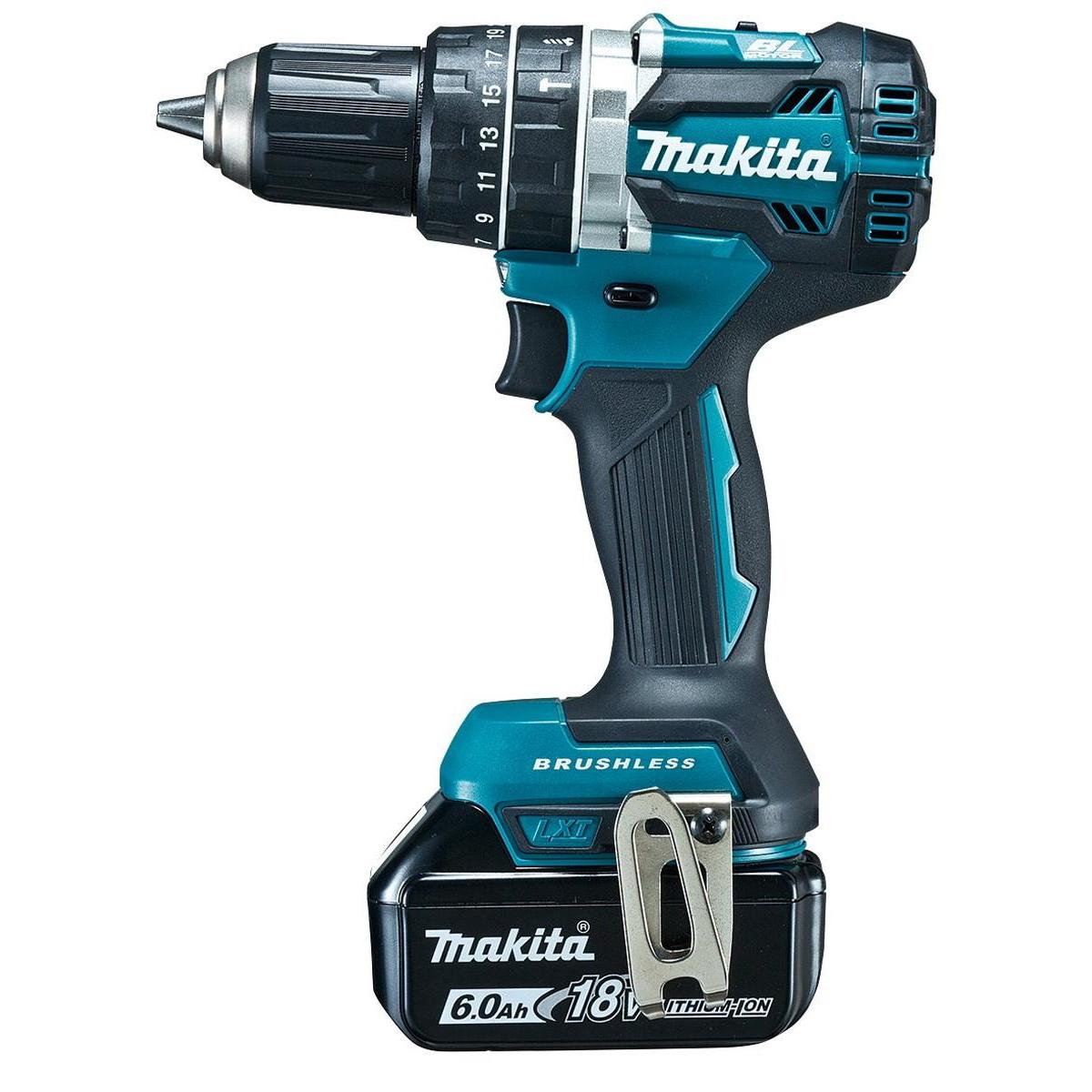 マキタ(Makita) HP484DRGX 充電式震動ドリル 青 18V 6.0Ah｜ファンズファクトリー 47,124円