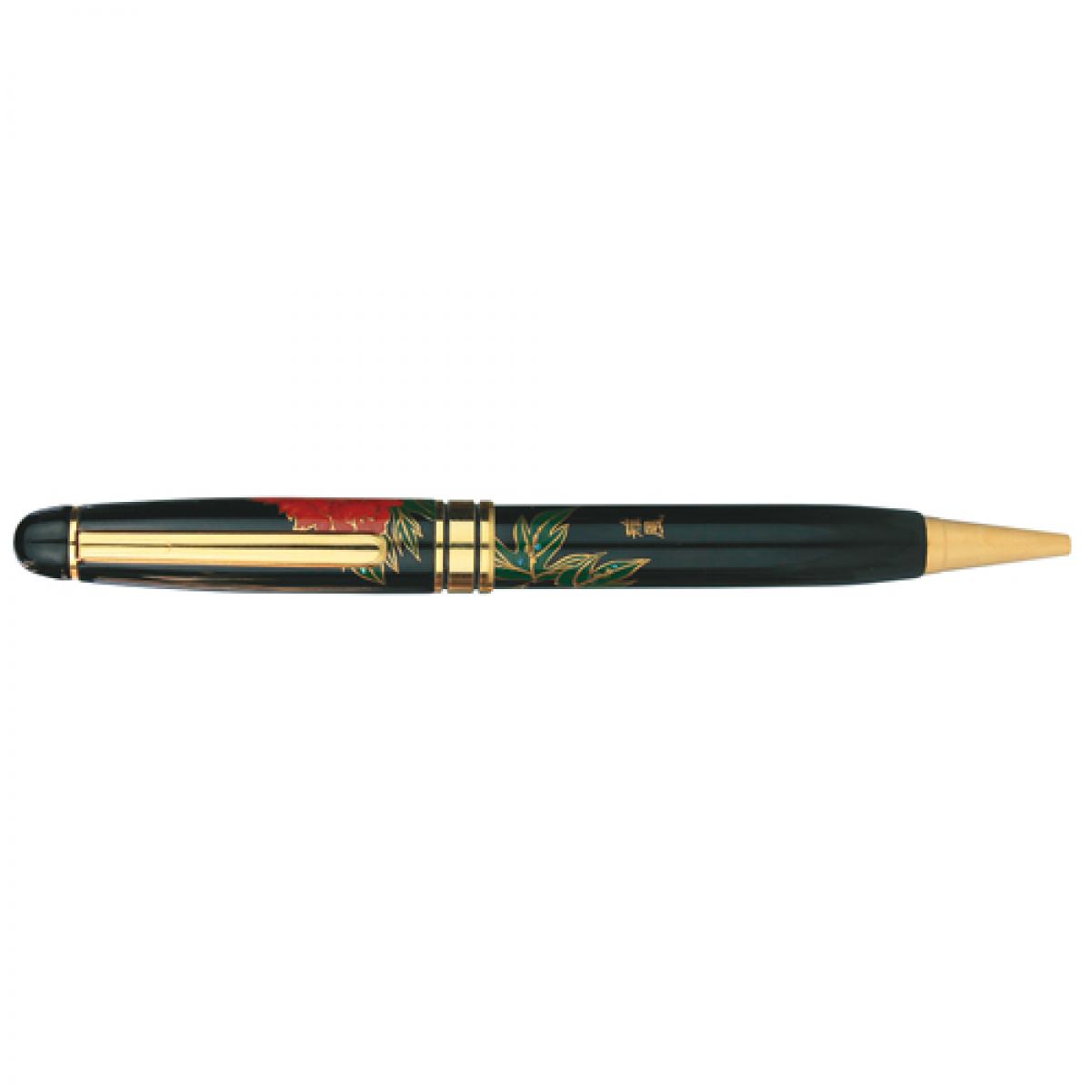 セキセイ　輪島塗　蒔絵「雅風」ボールペン　牡丹　ＡＸ－８８０１ 35,750円