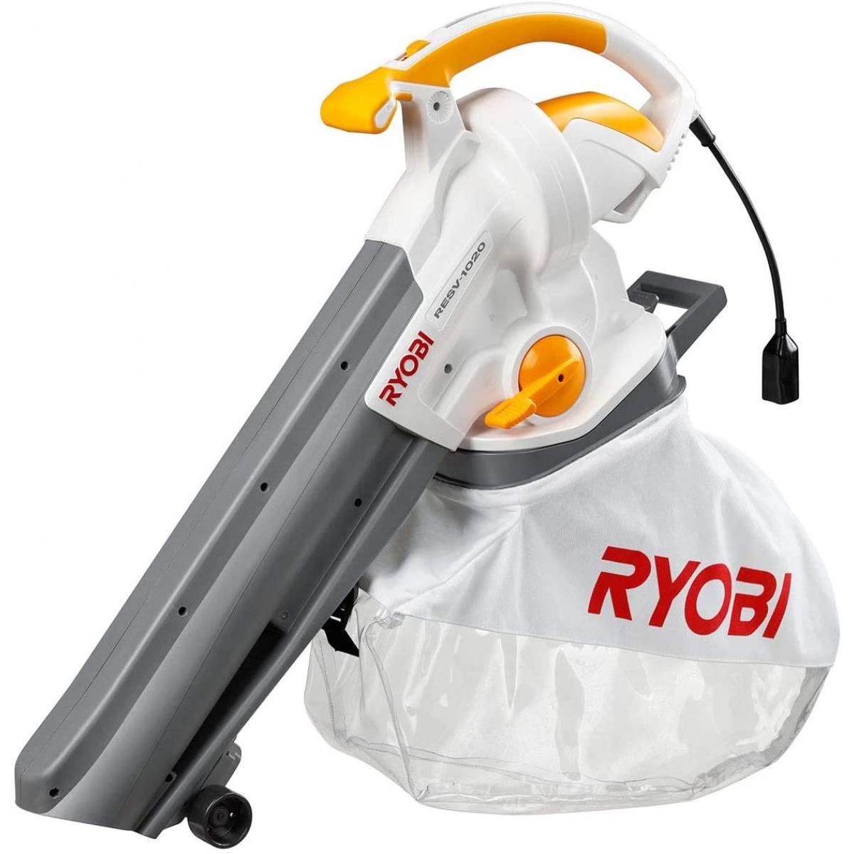 リョービ(RYOBI) ブロワバキューム RESV-1020 送風　集塵　吹き飛ばし　落ち葉　雑草　清掃　掃除　強力