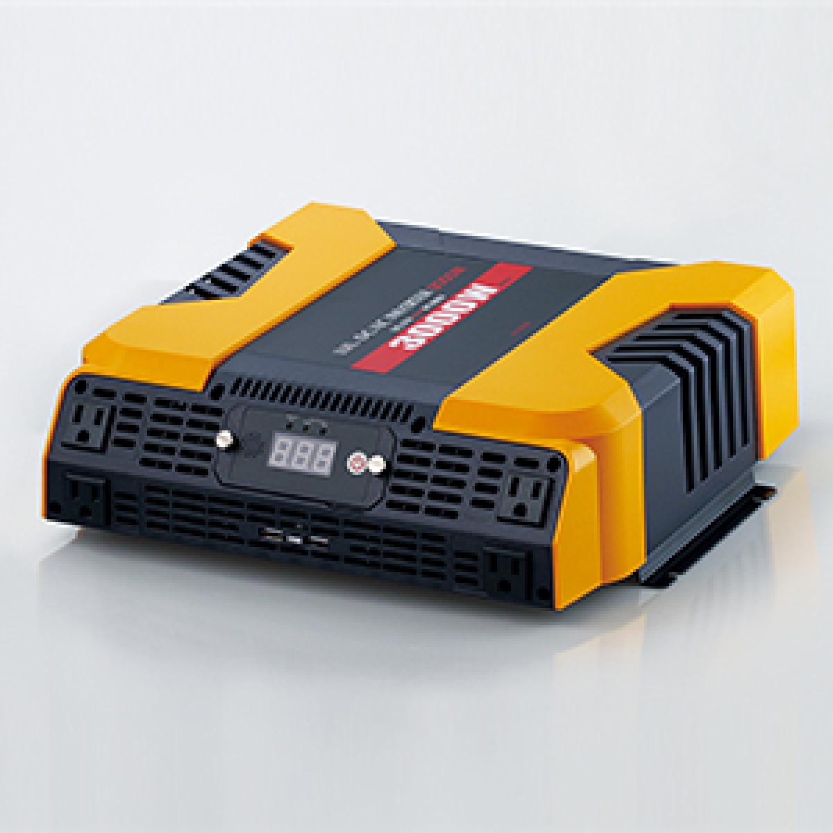 BAL(大橋産業) DC/ACインバーター3000W No.2809 USB2.4A出力 逆変換回路