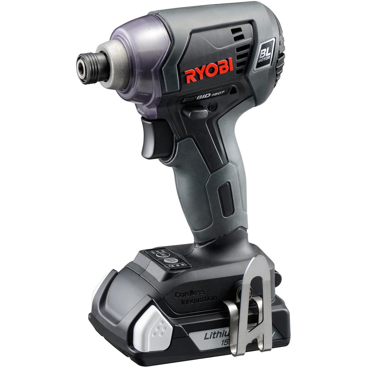 リョービ/RYOBI 充電式インパクトドライバ 　インパクト 電動工具 ドライバー 京セラ BID-1807L1 18V 655204A