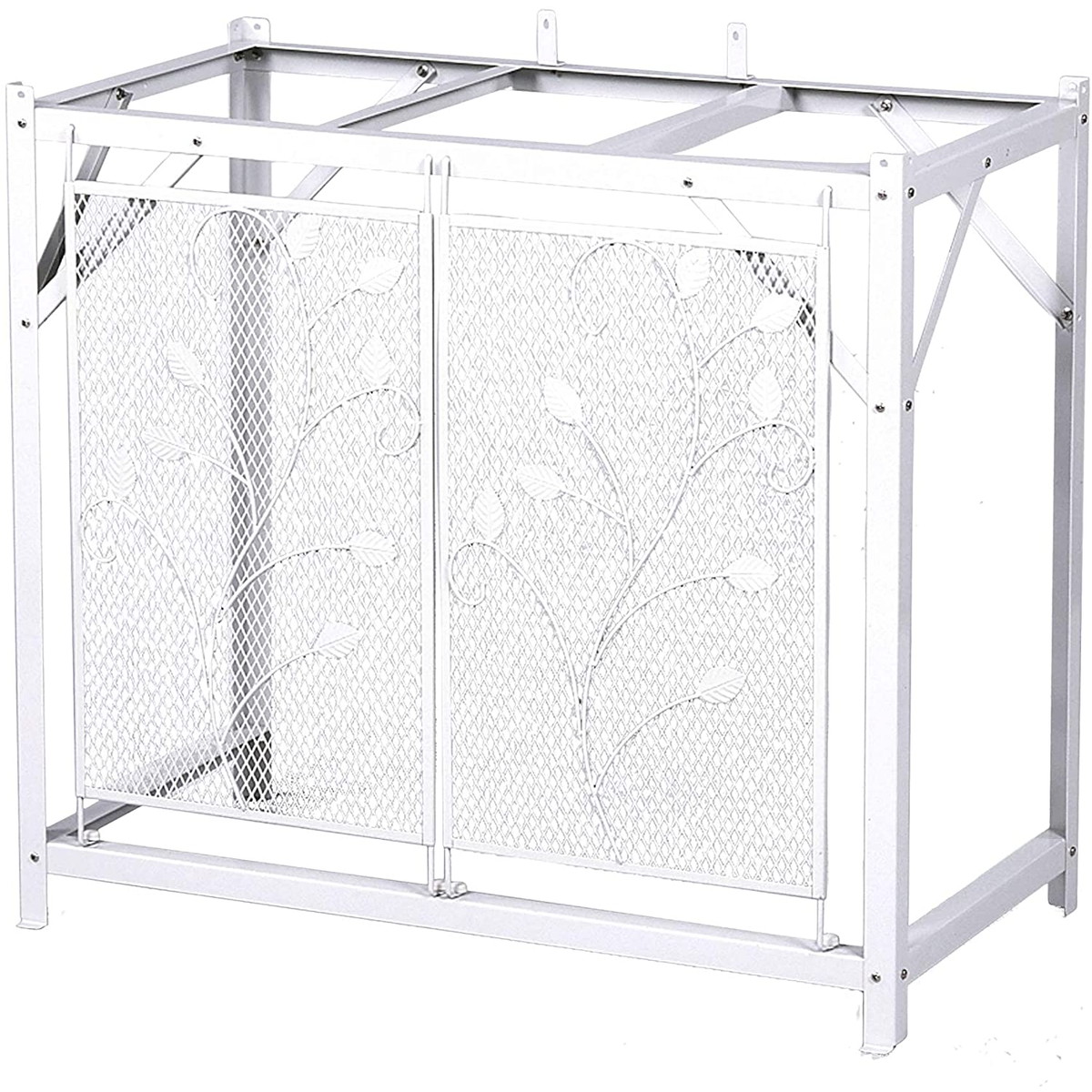【I】グリーンライフ(GREEN LIFE) エアコン室外機カバー 90&times;47&times;80cm AC-78MM 【北海道・沖縄・離島不可】｜ファンズファクトリー