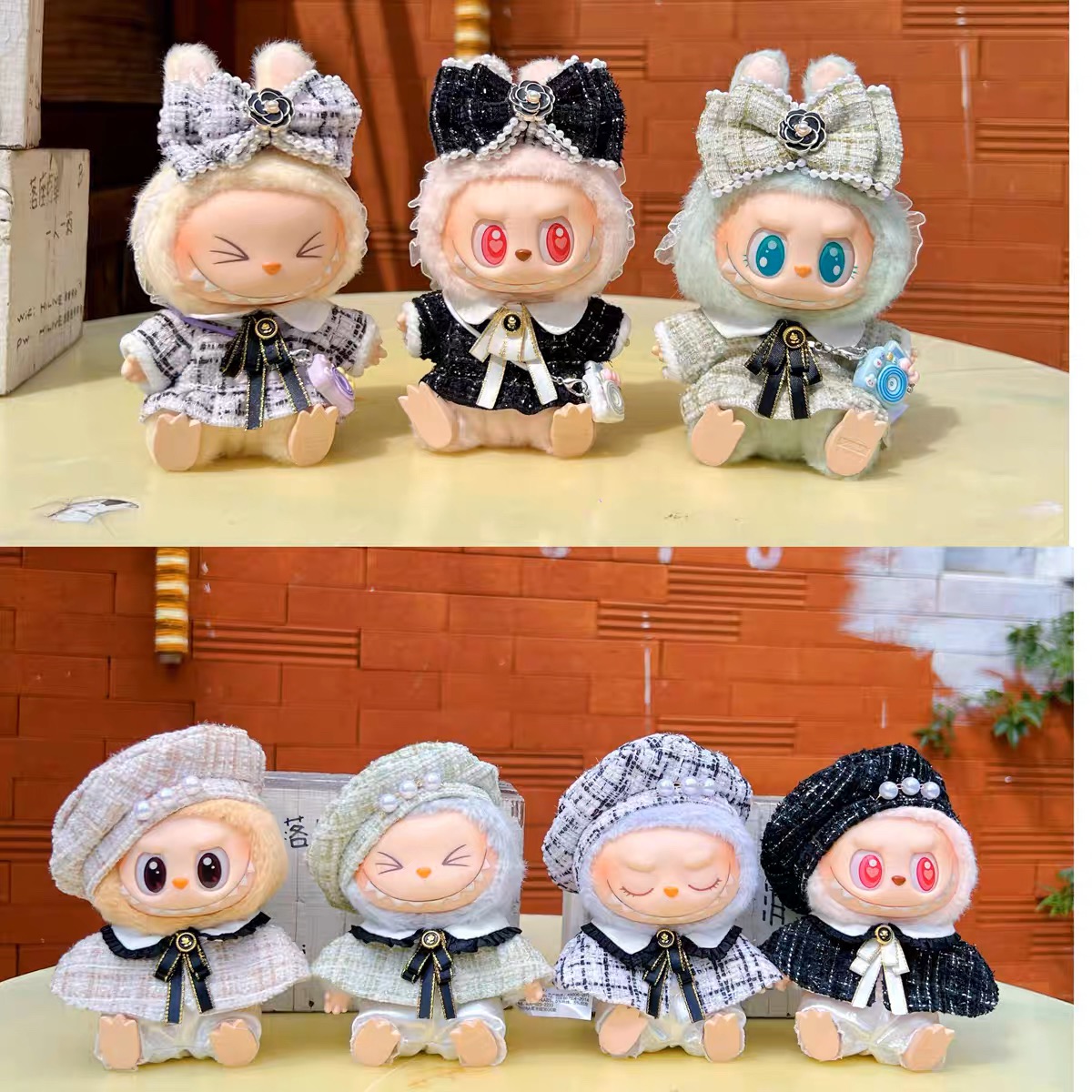 楽天市場】THE MONSTERS Have a Seat ぬいぐるみ用服 LABUBU