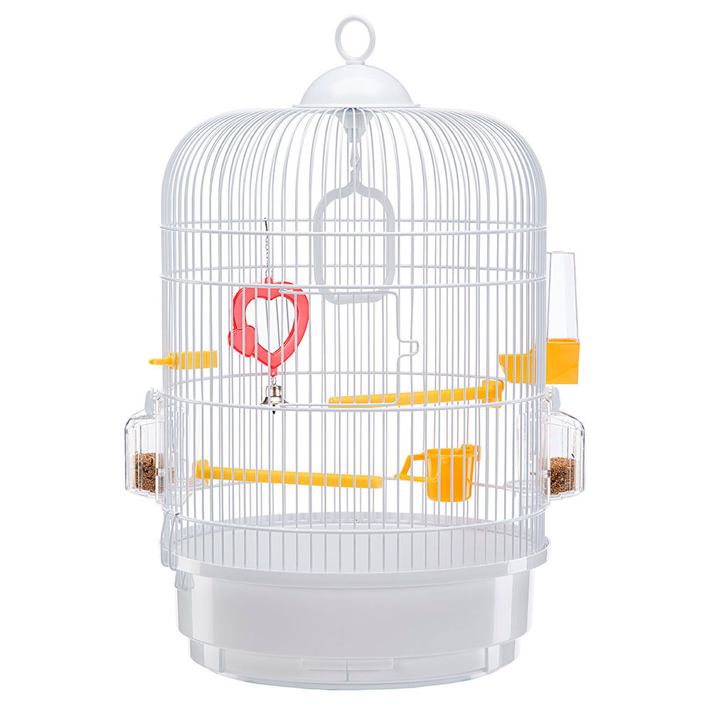 イタリアferplast社製 鳥かご レジーナ ホワイト 鳥籠 ゲージ フルセット カナリア セキセイインコ 小型鳥用 おしゃれ Napierprison Com