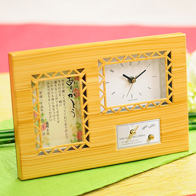 祖父母へのプレゼント「オルゴール　石楠花（しゃくなげ）」/結婚式