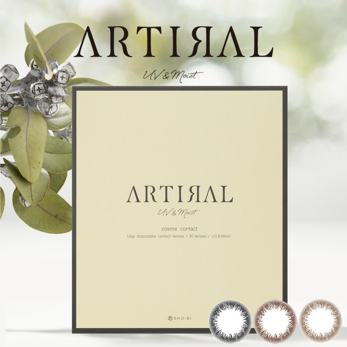 【4箱セット】(1箱30枚) ARTIRAL アーティラル ワンデー モイストUV カラコン [artiral-30p] [EN-S]