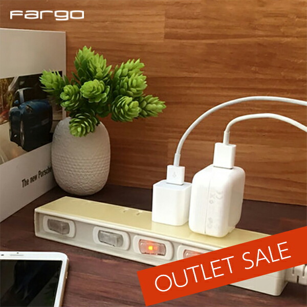 楽天市場 アウトレット 箱あり本体新品 残り1個 電源タップ 延長コード おしゃれ デザイン Oaタップ コンセント 電源ケーブル 電源コード 延長 ケーブル インテリアケーブル 雷サージ Ac4個口 コード長 1 5m テレワーク 応援 Fargo Direct Shop