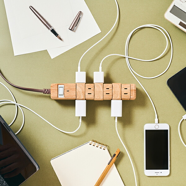 電源タップ　6口